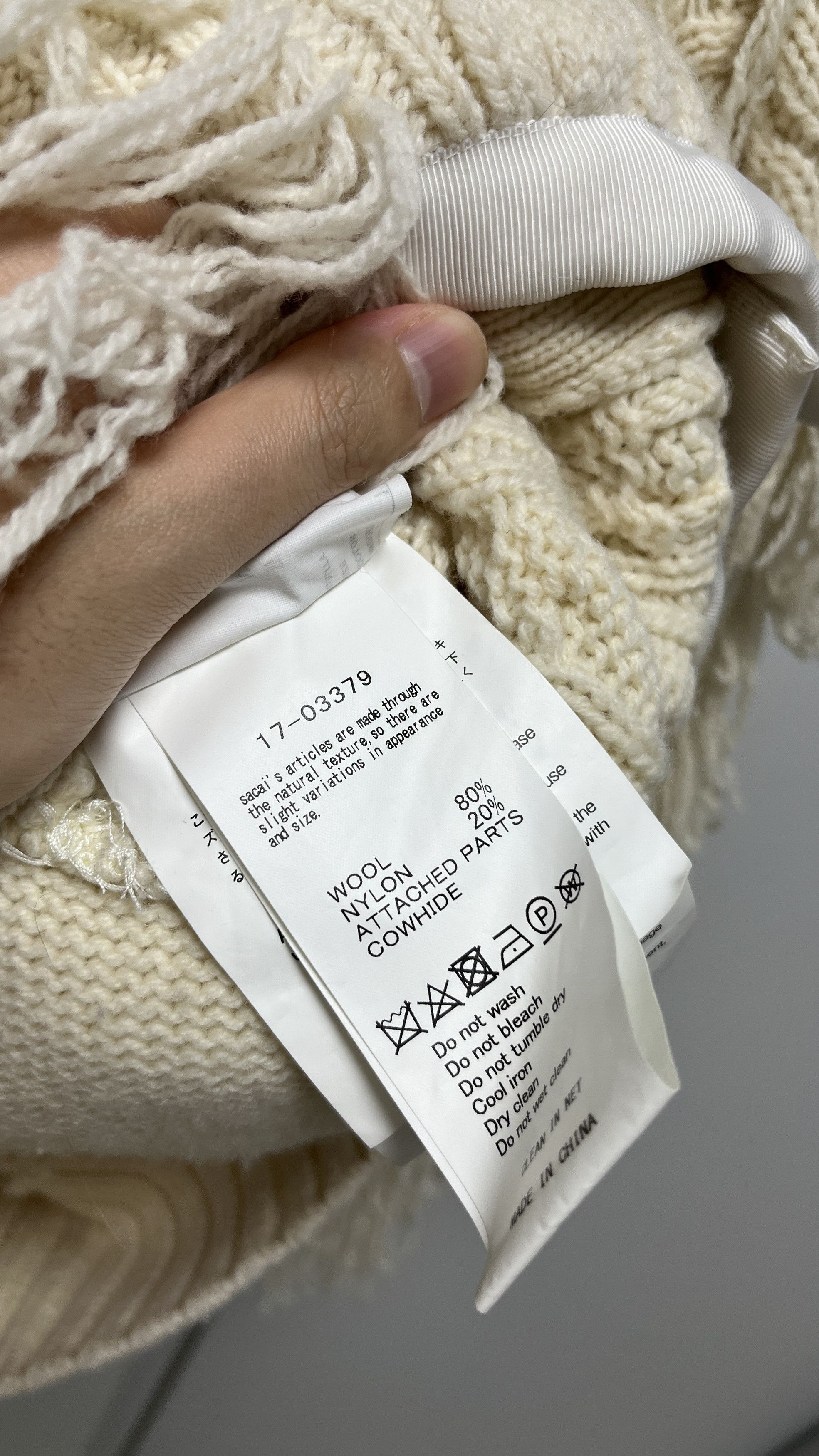 Sacai SACAI KNIT CARDIGAN Size ONE SIZE - 8 Thumbnail