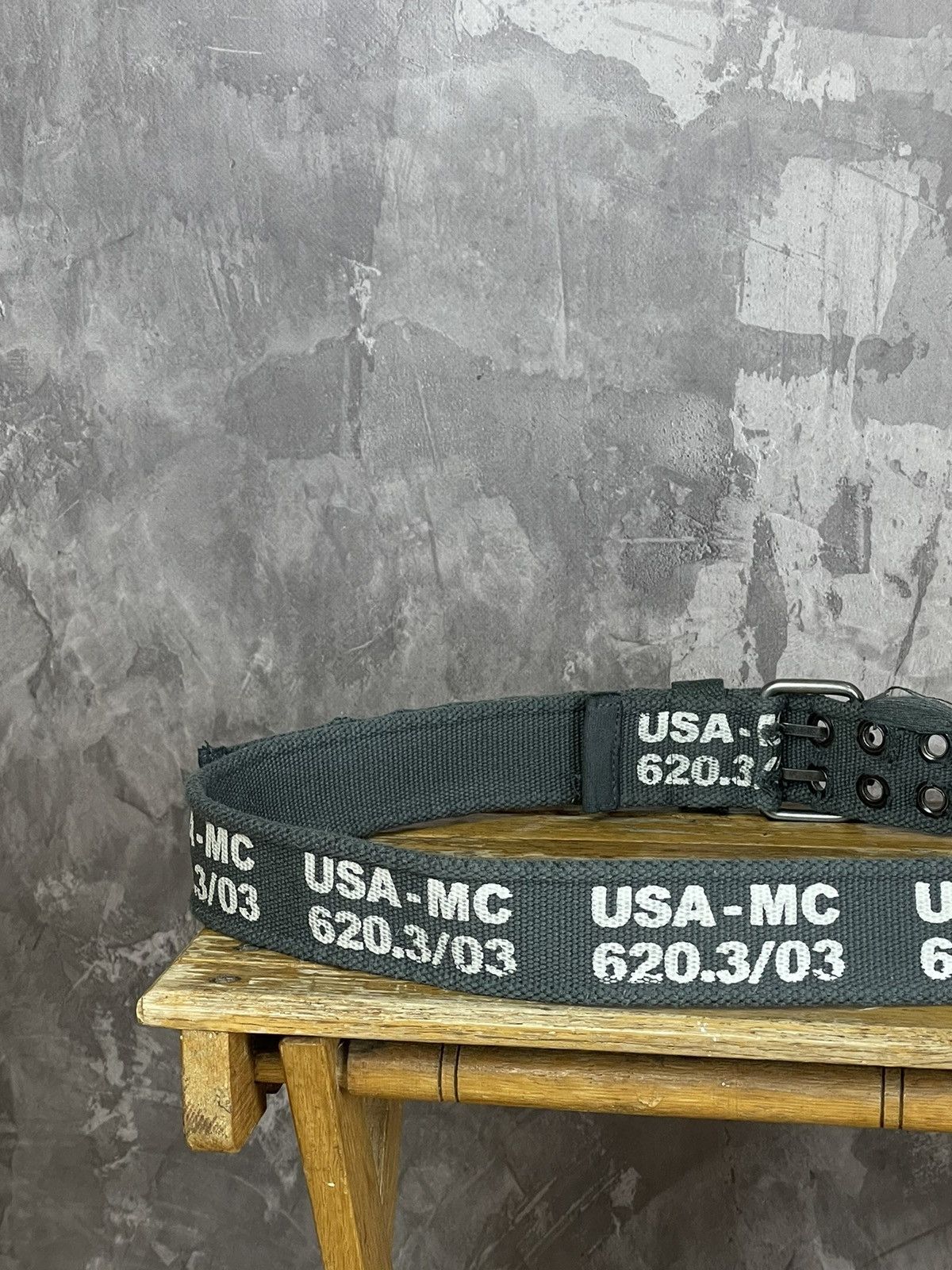 Japanese Brand × Vintage Y2K Military Distressed archival Japan Avant style belt Size ONE SIZE - 8 Thumbnail