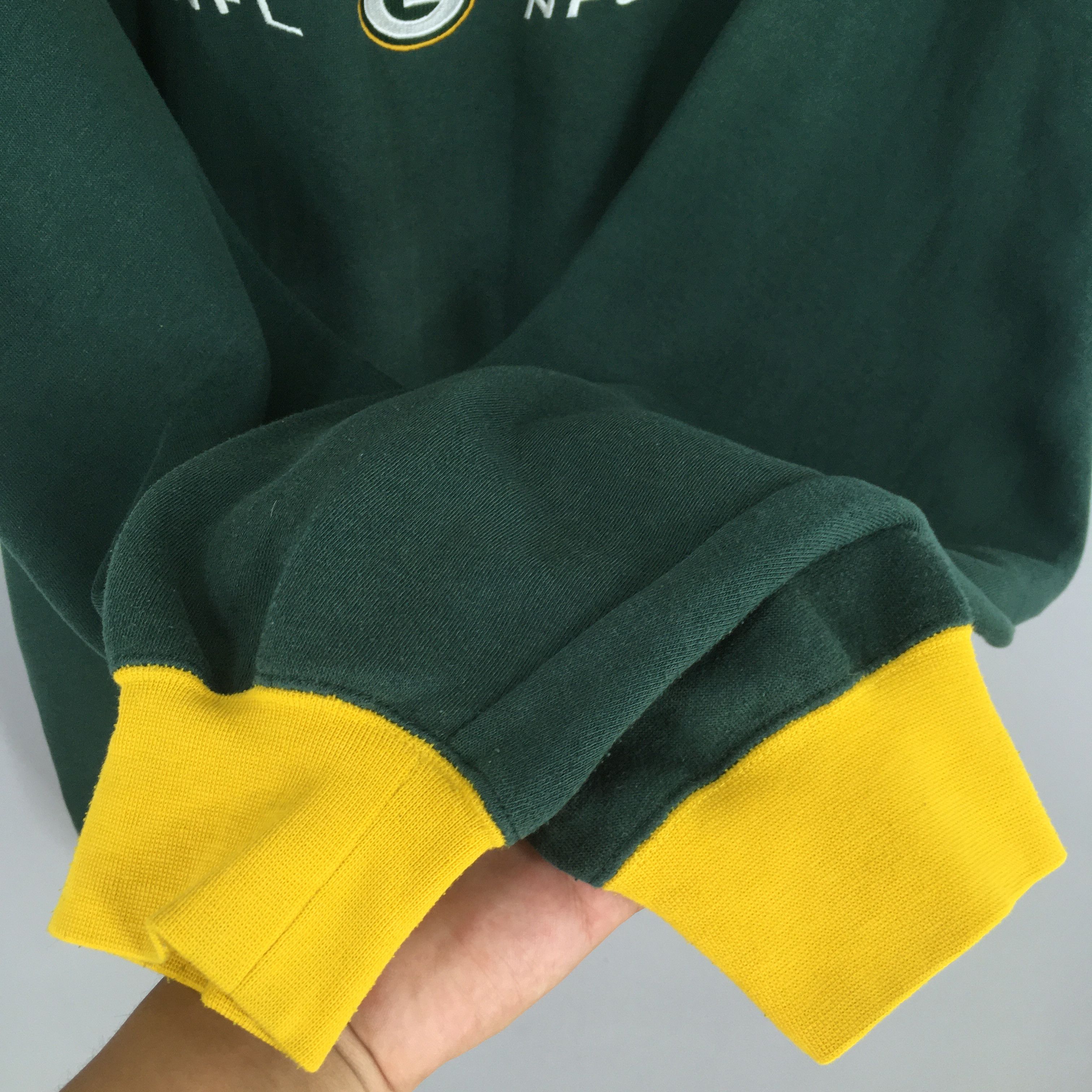 Lee × NFL 90s Green Bay Packers Football NFL SweatshirtXX Large Size US XXL / EU 58 / 5 - 4 Thumbnail