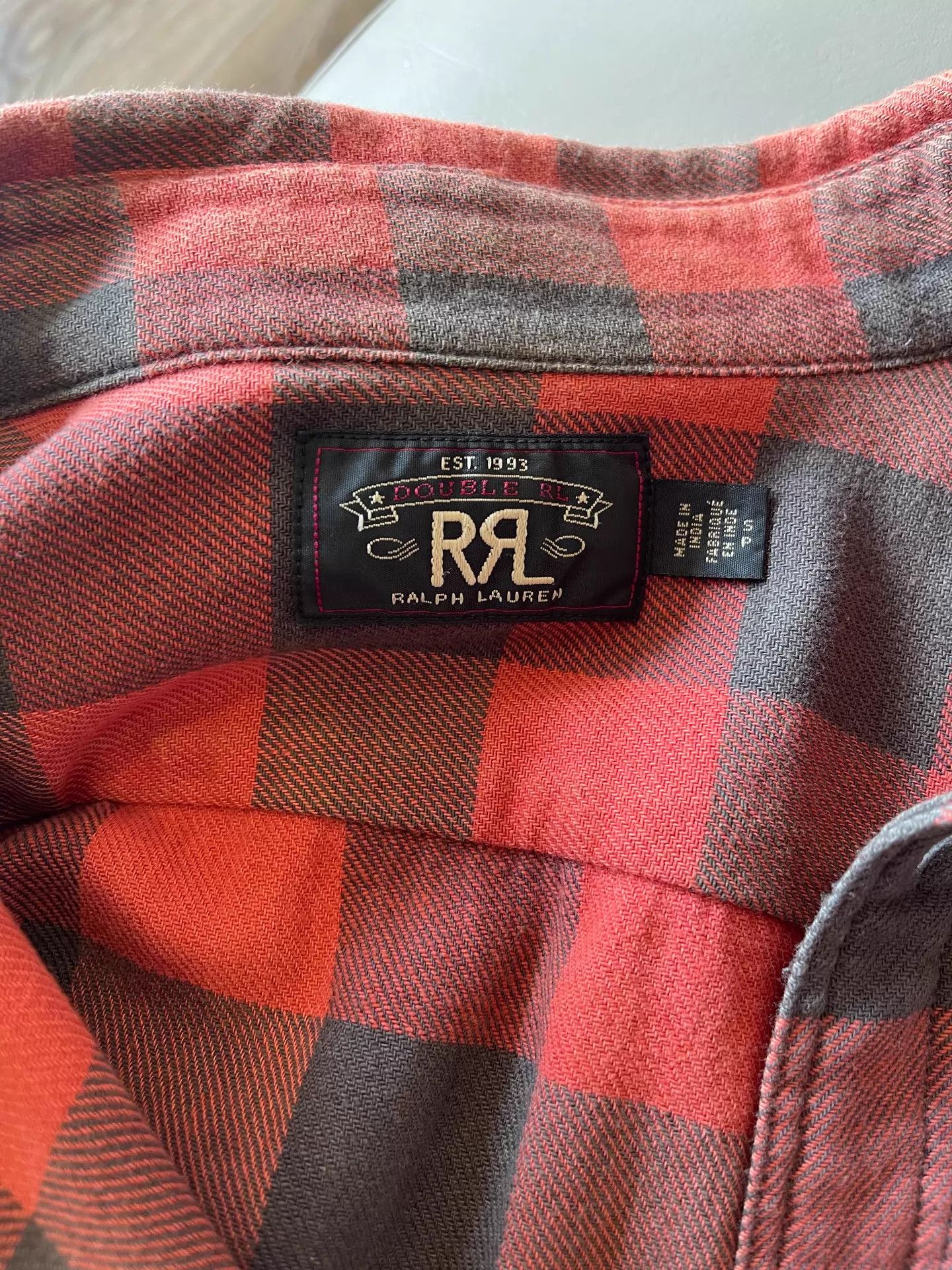 RRL Ralph Lauren RRL Double RL Western Stripe Shirt Vintage S (Layering, Excellent) Size US S / EU 44-46 / 1 - 5 Thumbnail