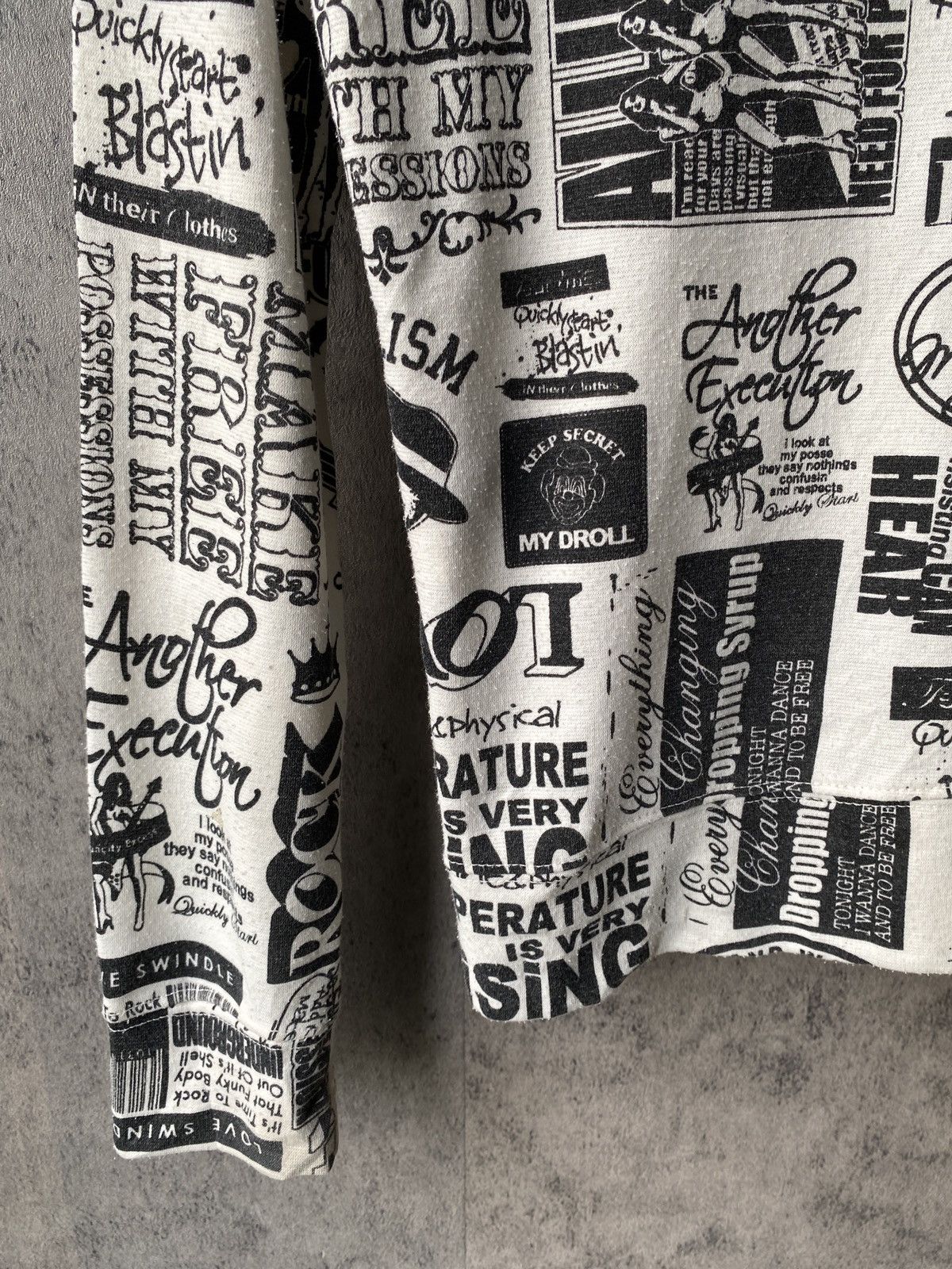 Hysteric Glamour Japanese Brand Fullprint Design Hoodie Size US S / EU 44-46 / 1 - 13 Thumbnail