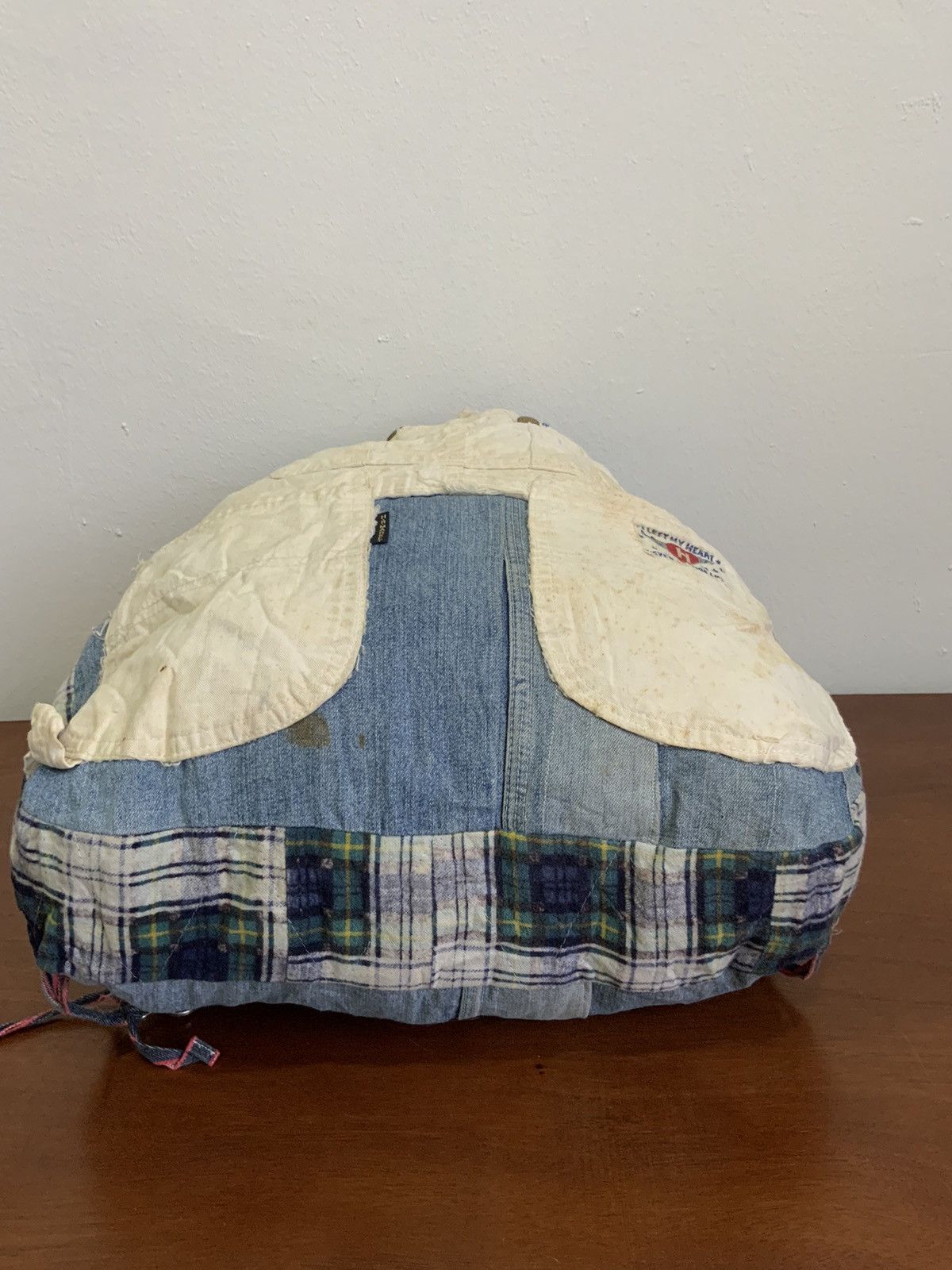 Lee Vintage Lee Patchwork Distressed Fade Backpack Size ONE SIZE - 6 Thumbnail