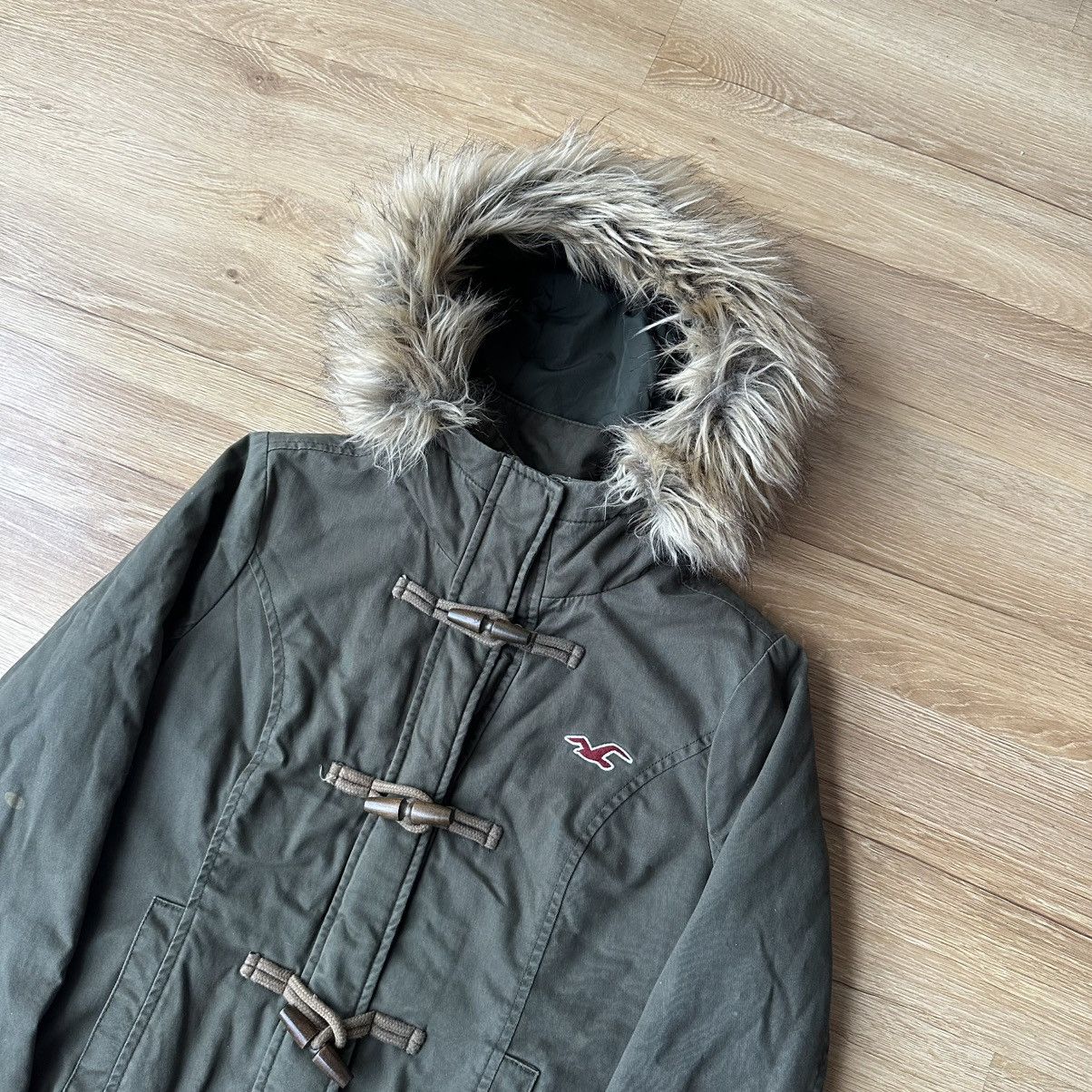If Six Was Nine 90s Hollister Fur Jacket IfSixWasNine BabyDoll y2K Cropped Size L / US 10 / IT 46 - 2 Thumbnail