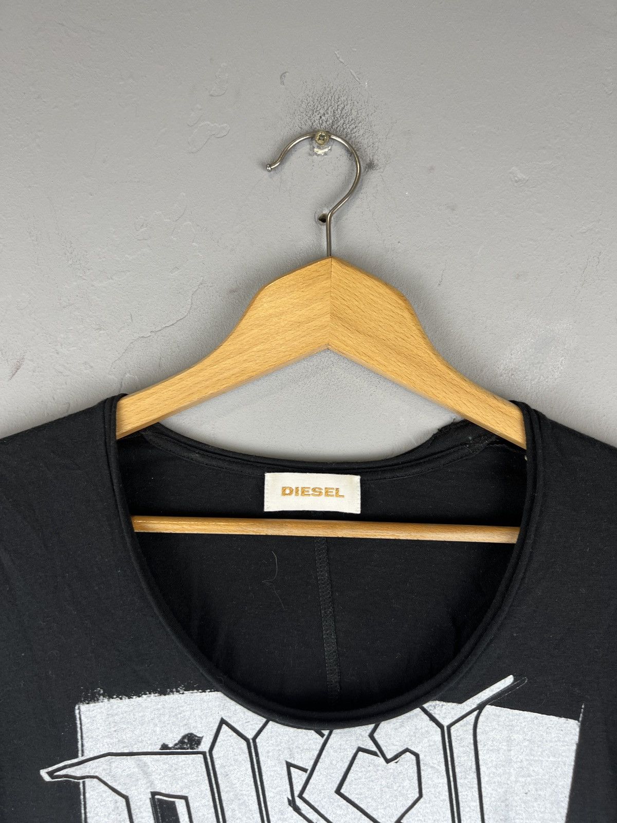 Diesel × Seditionaries × Vintage Vintage Diesel Longsleeve T-shirts Logo Y2K Avantgarde 90s Size M / US 6-8 / IT 42-44 - 3 Thumbnail