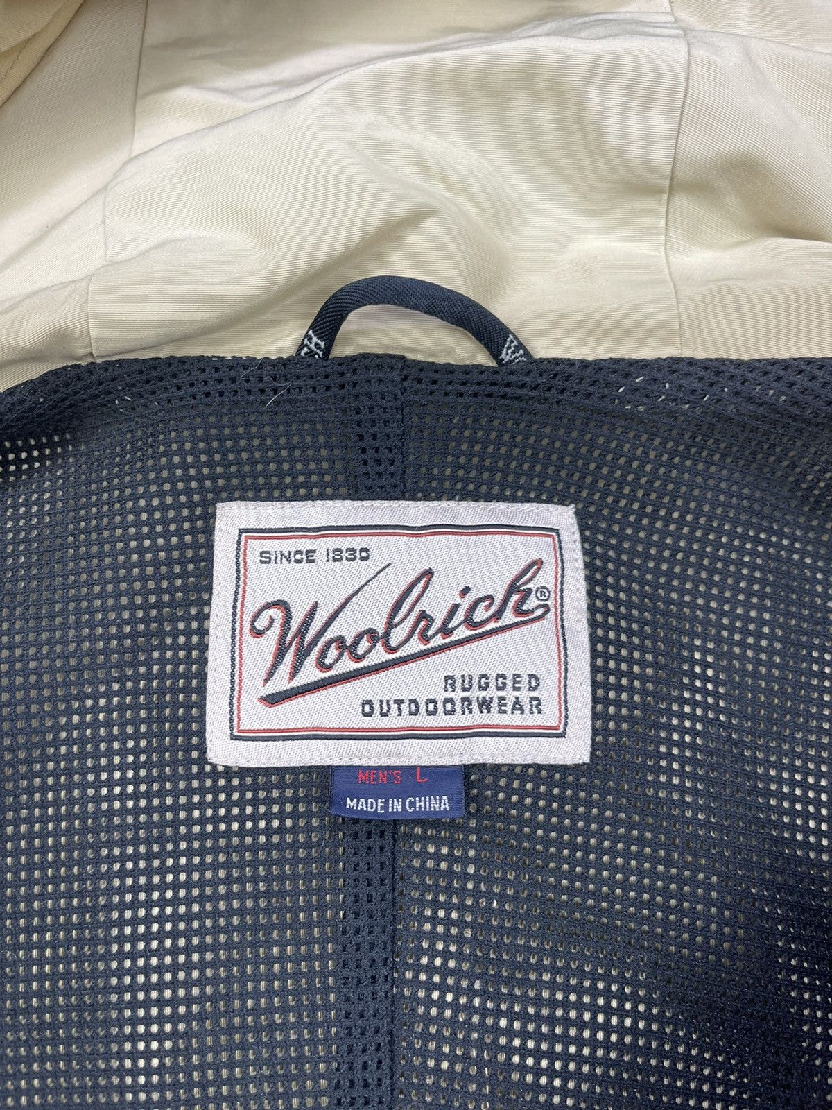 Woolrich Woolen Mills Vintage 90s Woolrich Utility Pocket Nylon Jackets Size US L / EU 52-54 / 3 - 16 Thumbnail