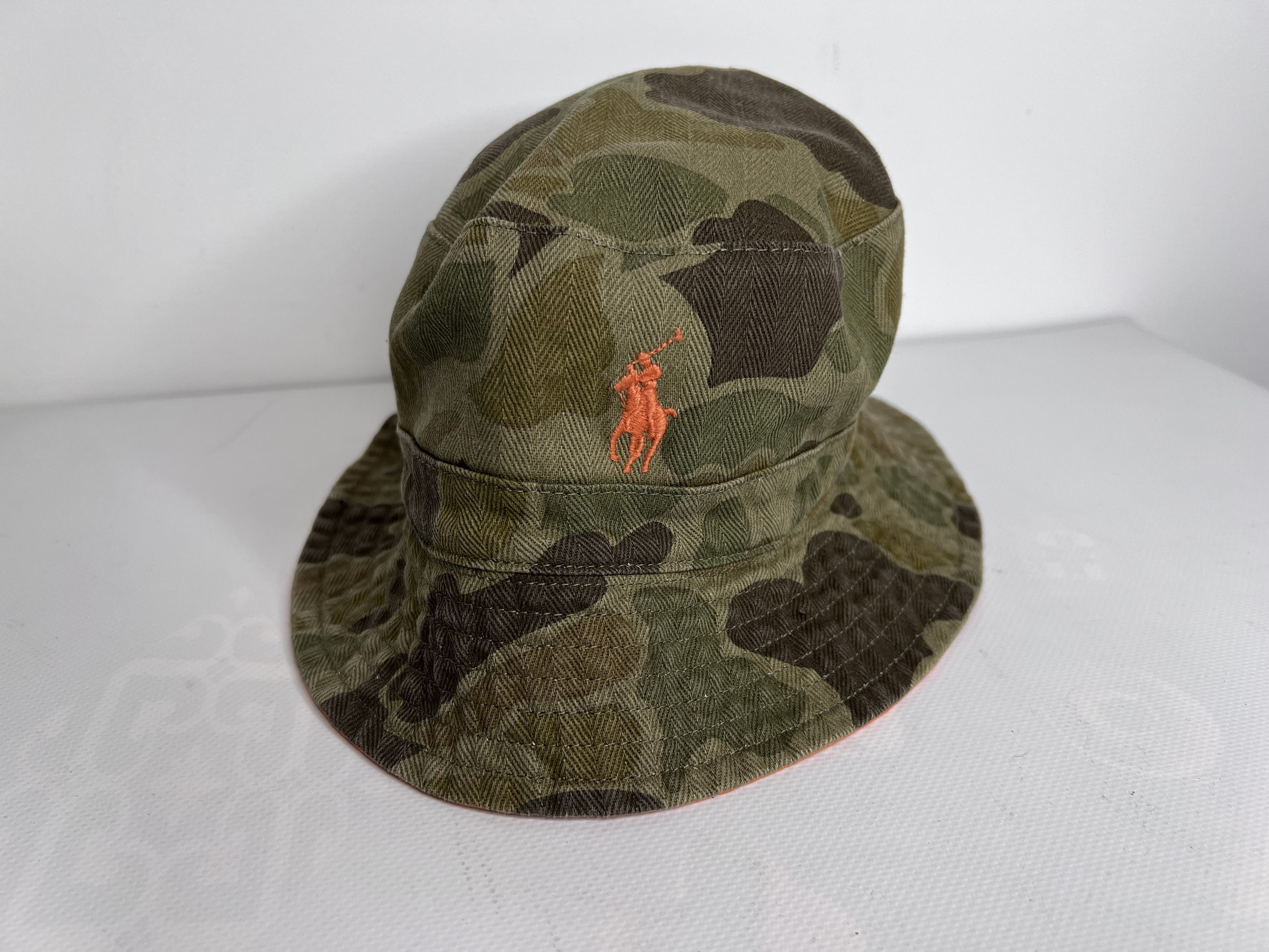 Polo Ralph Lauren POLO RALPH LAUREN REVERSIBLE Y2K MILITARY PANAMA HAT CAP Size ONE SIZE - 2 Thumbnail