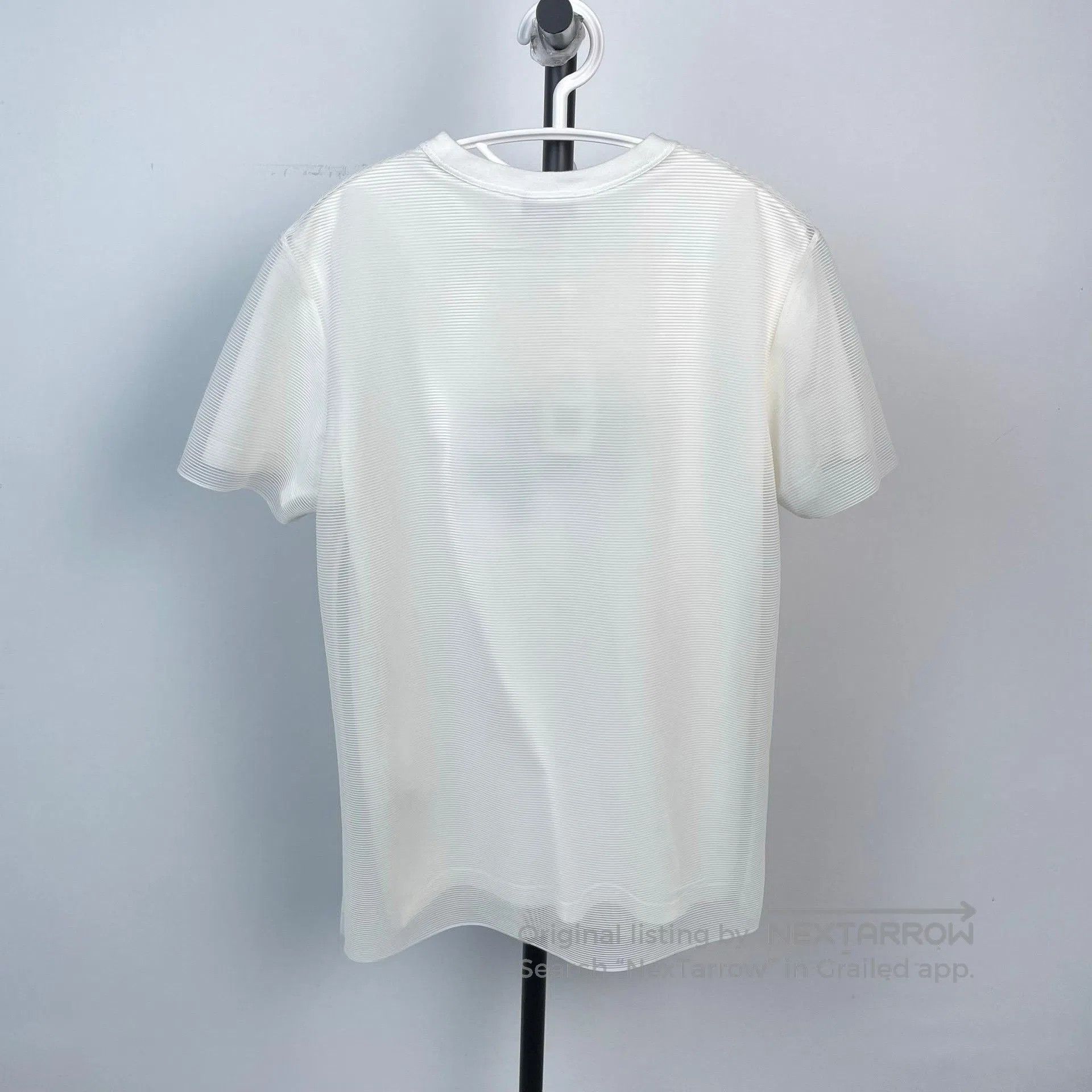 Dior Dior x Stussy White Organza Short. Size XS / US 0-2 / IT 36-38 - 3 Thumbnail