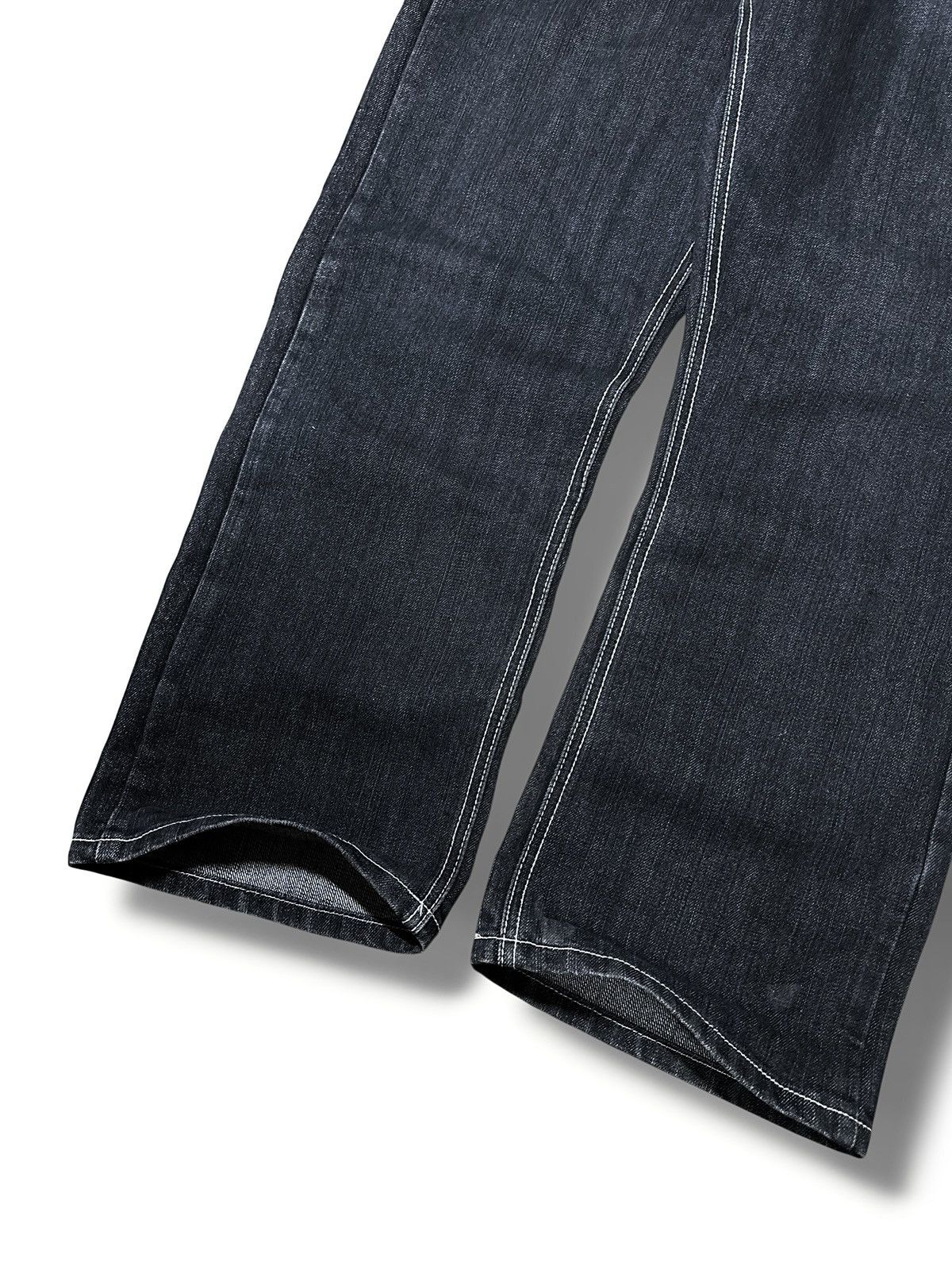 Vintage Rare Design Vintage Japanese Brand Raw Blue Jeans 2000s Size US 36 / EU 52 - 7 Thumbnail