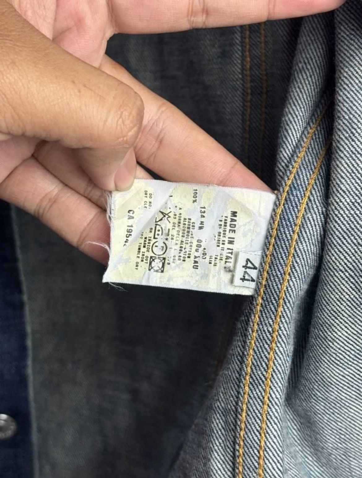 Helmut Lang Helmut Lang Trucker Denim Size US M / EU 48-50 / 2 - 7 Thumbnail