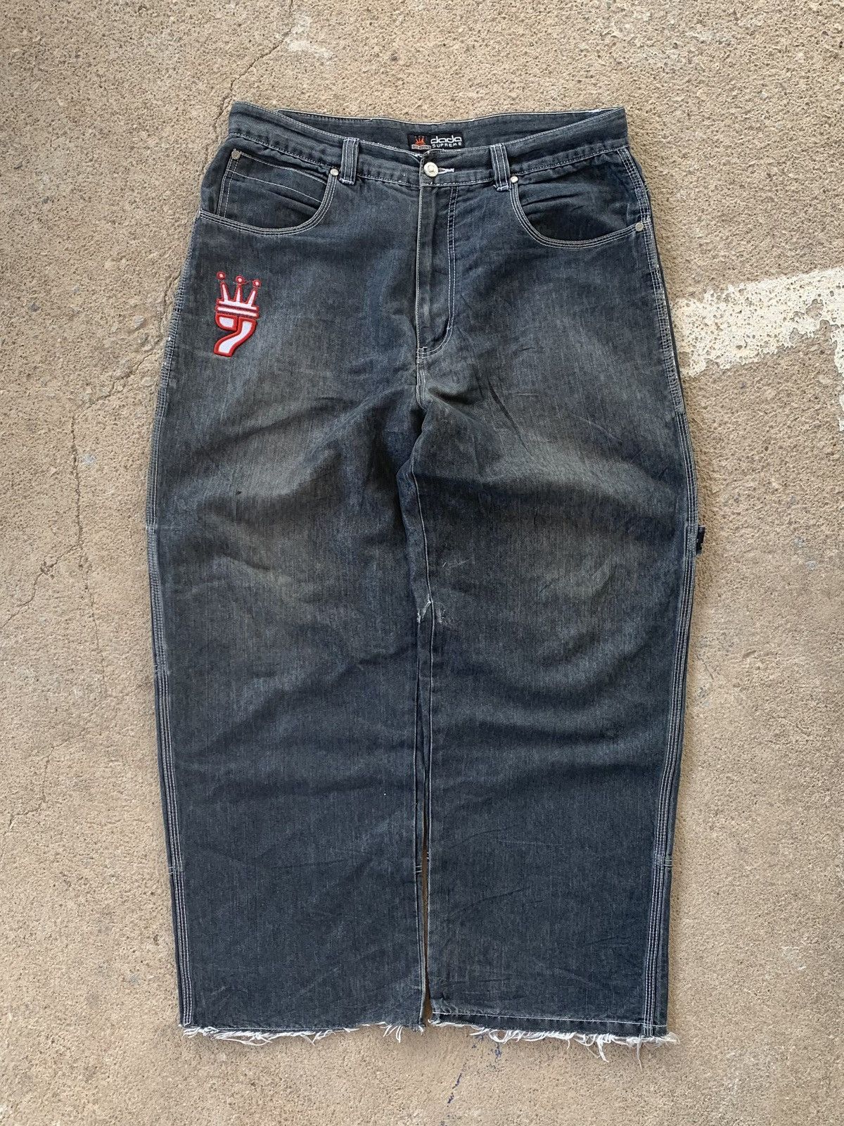 JNCO × Vintage Vintage Y2K Dada supreme carpenter baggy jeans Size US 36 / EU 52 - 6 Thumbnail