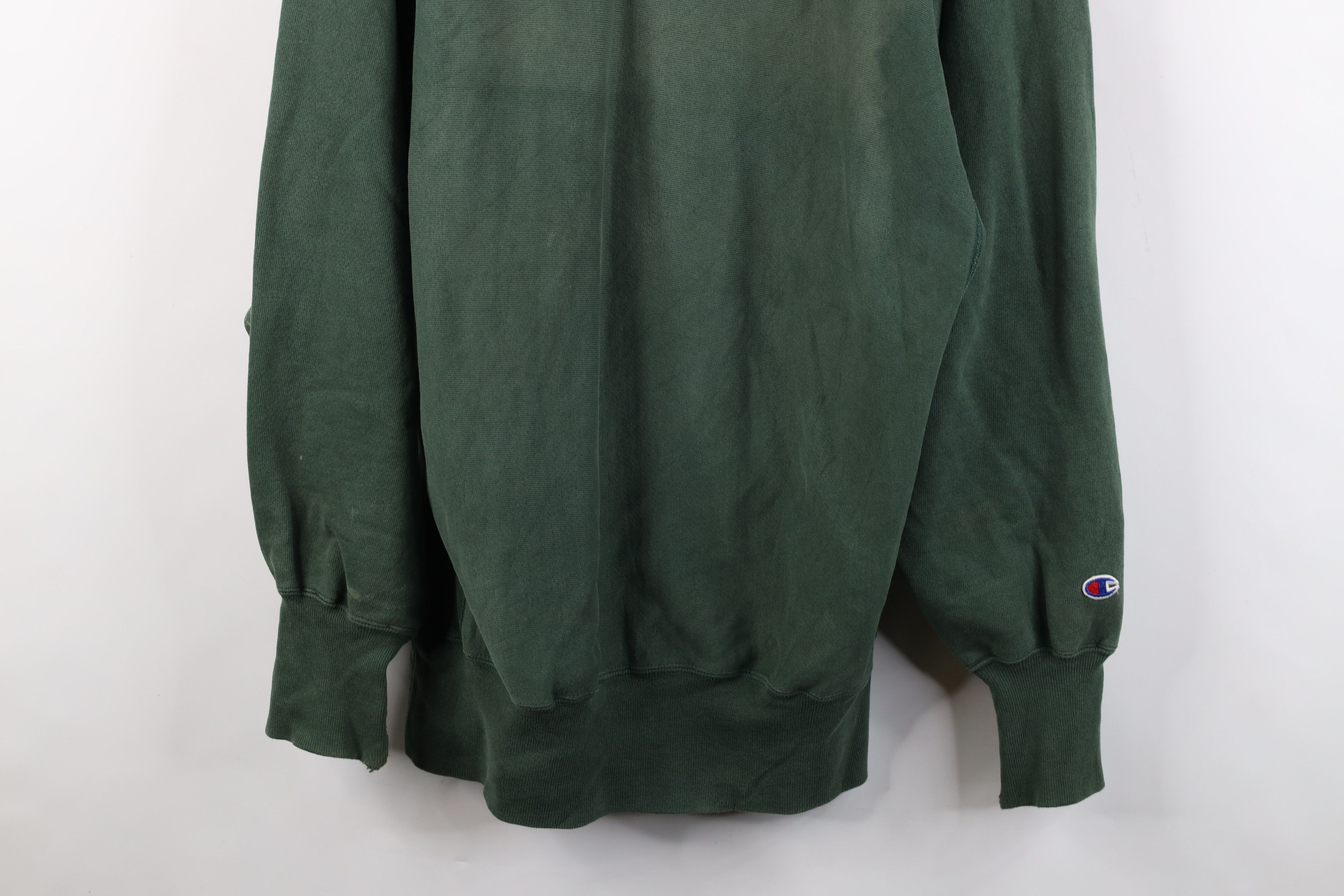 Champion Vintage 80s Champion Reverse Weave Rowing Sweatshirt Green Size US XXL / EU 58 / 5 - 3 Thumbnail