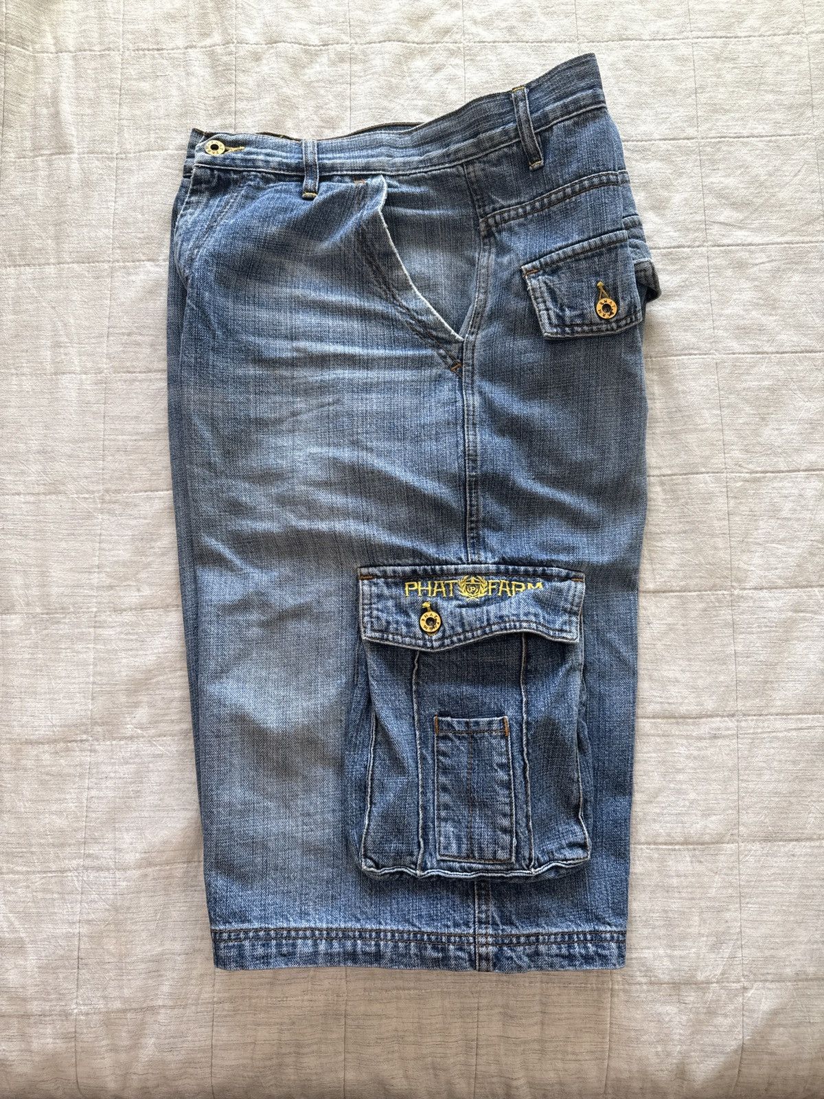 Phat Farm Phat farm denim jorts Size US 36 / EU 52 - 6 Thumbnail