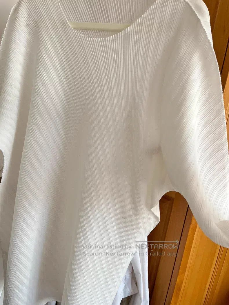 Issey Miyake Issey Miyake Asymmetrical 3/4 Sleeve Midi Top Size L / US 10 / IT 46 - 1 Thumbnail