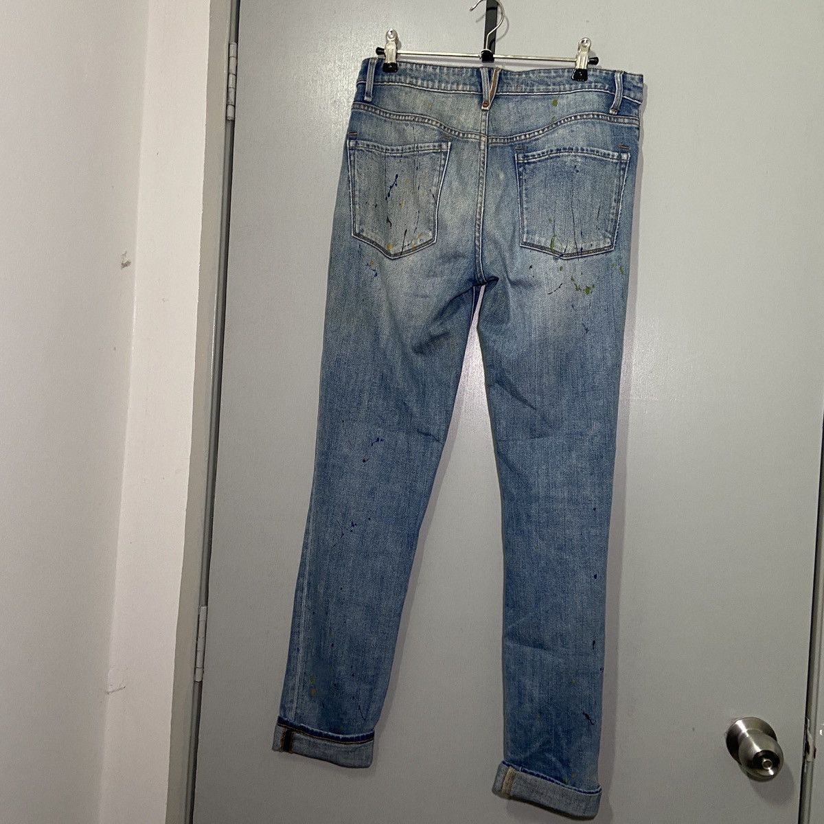 Marc Jacobs × Marc by Marc Jacobs Marc by Marc Jacob Painter Rolled Slim Jeans Size 29" - 5 Thumbnail