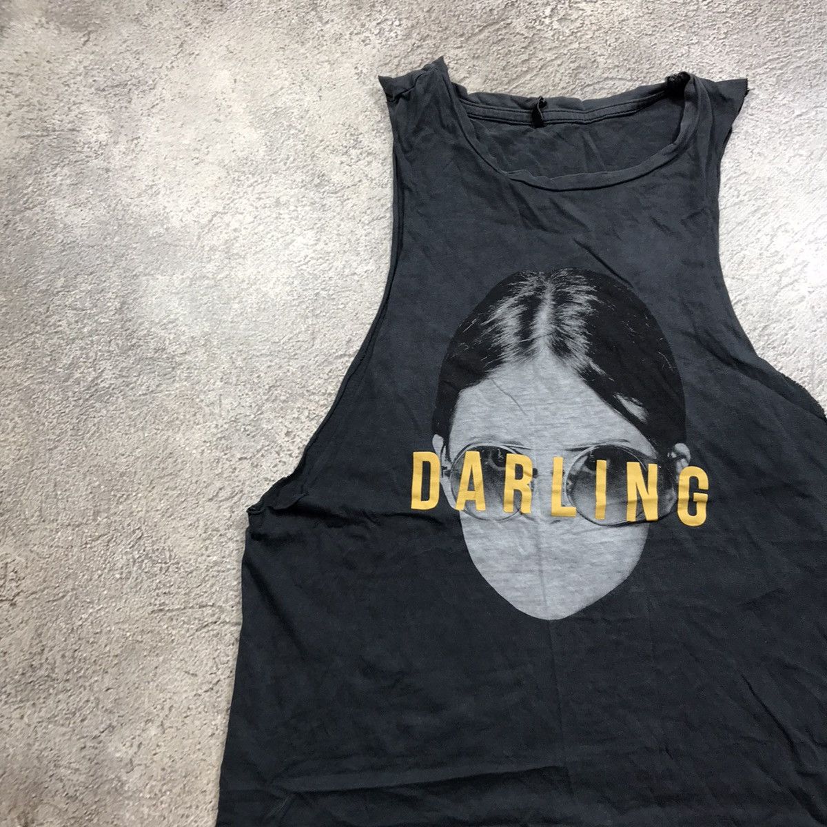 Vintage Vintage 90s Y2K Darling Graphic Tank Top Grunge Tapered S Size US S / EU 44-46 / 1 - 2 Thumbnail