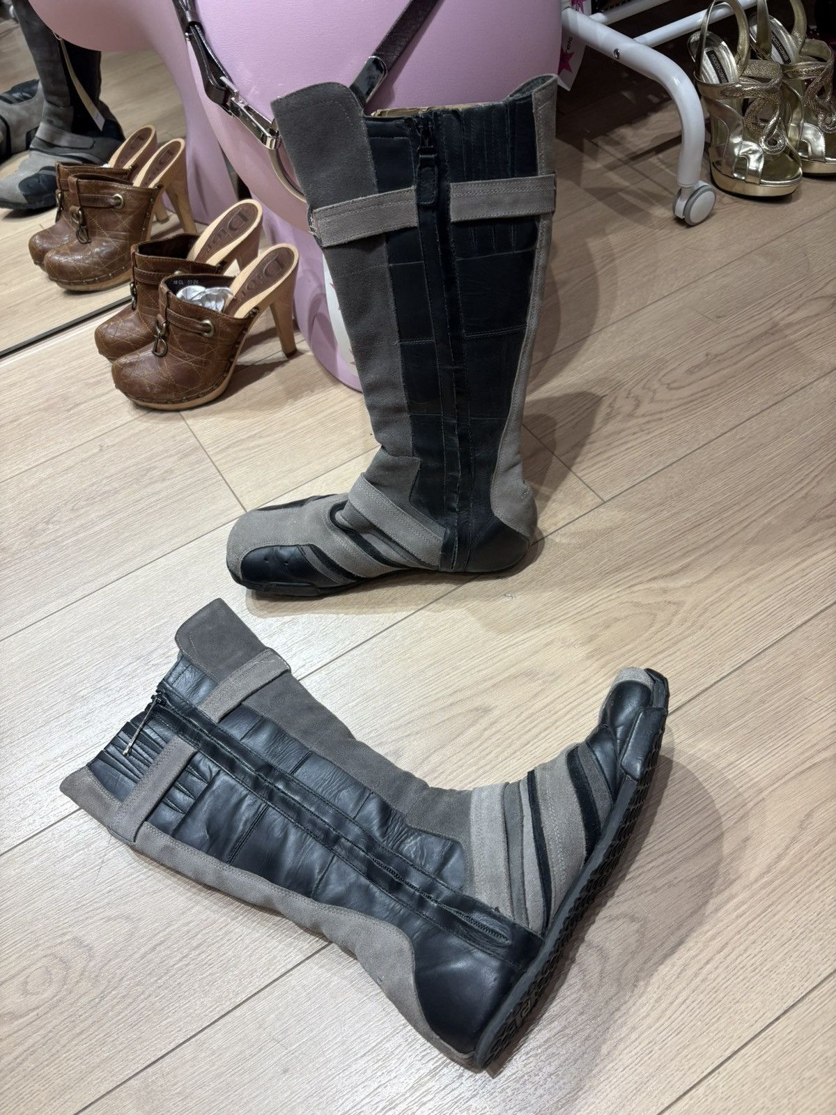 Diesel y2k Diesel boots Size US 8.5 / IT 38.5 - 15 Thumbnail