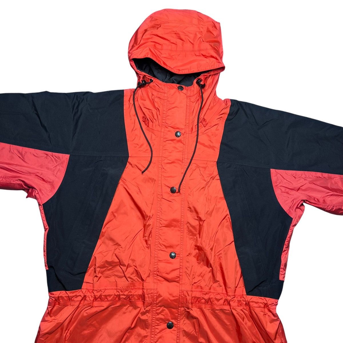 The North Face × Vintage Vtg 90s The North Face Mountain Parka Gore-Tex Orange Jacket Size L / US 10 / IT 46 - 7 Thumbnail