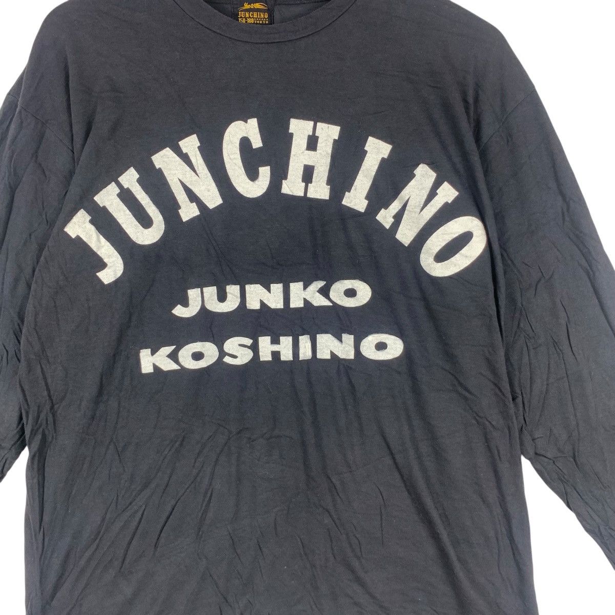 Vintage Vintage JUNKO KOSHINO JUNCHINO Collection Tee Shirt Top Size M / US 6-8 / IT 42-44 - 3 Thumbnail