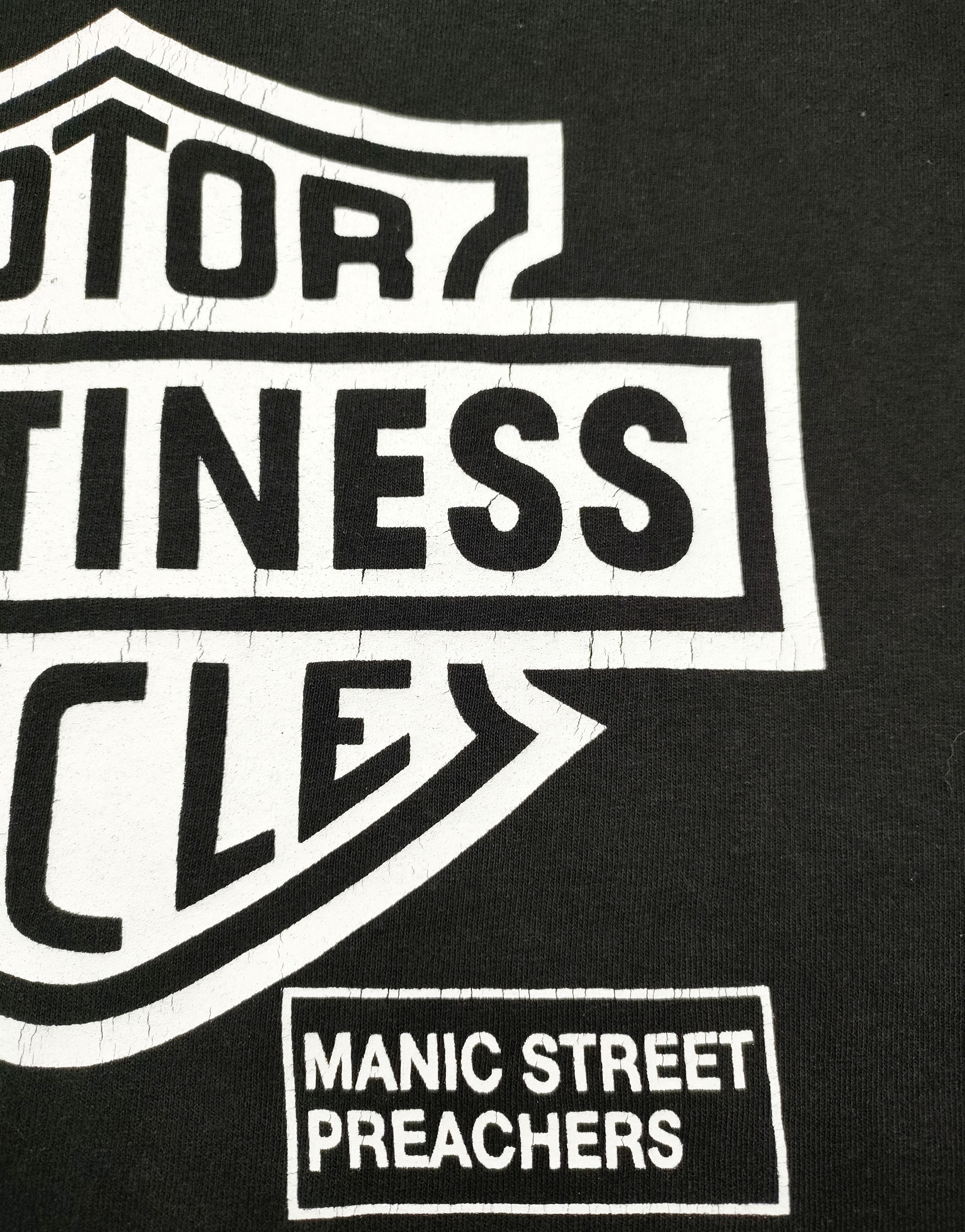 Band Tees MANIC STREET PREACHERS Motor Cycle Emptines Vintage Tee Size US XL / EU 56 / 4 - 4 Thumbnail
