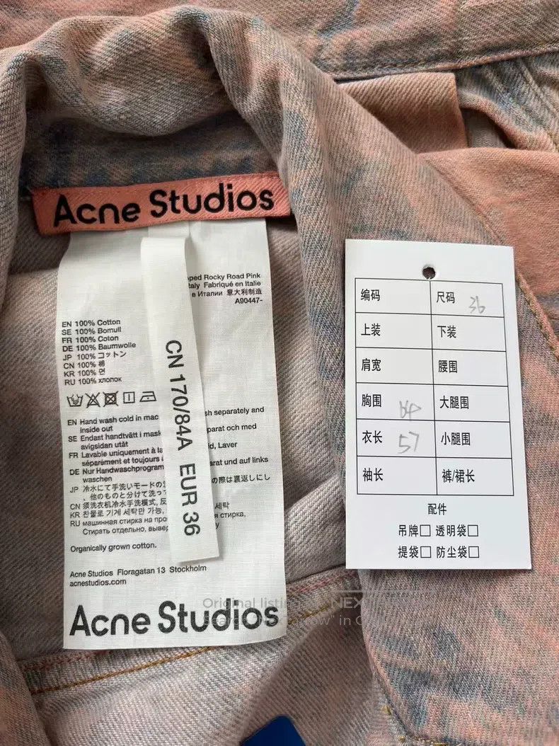Acne Studios Acne Studios Denim series vintage dyed retro chest pocket Size XS / US 0-2 / IT 36-38 - 3 Thumbnail