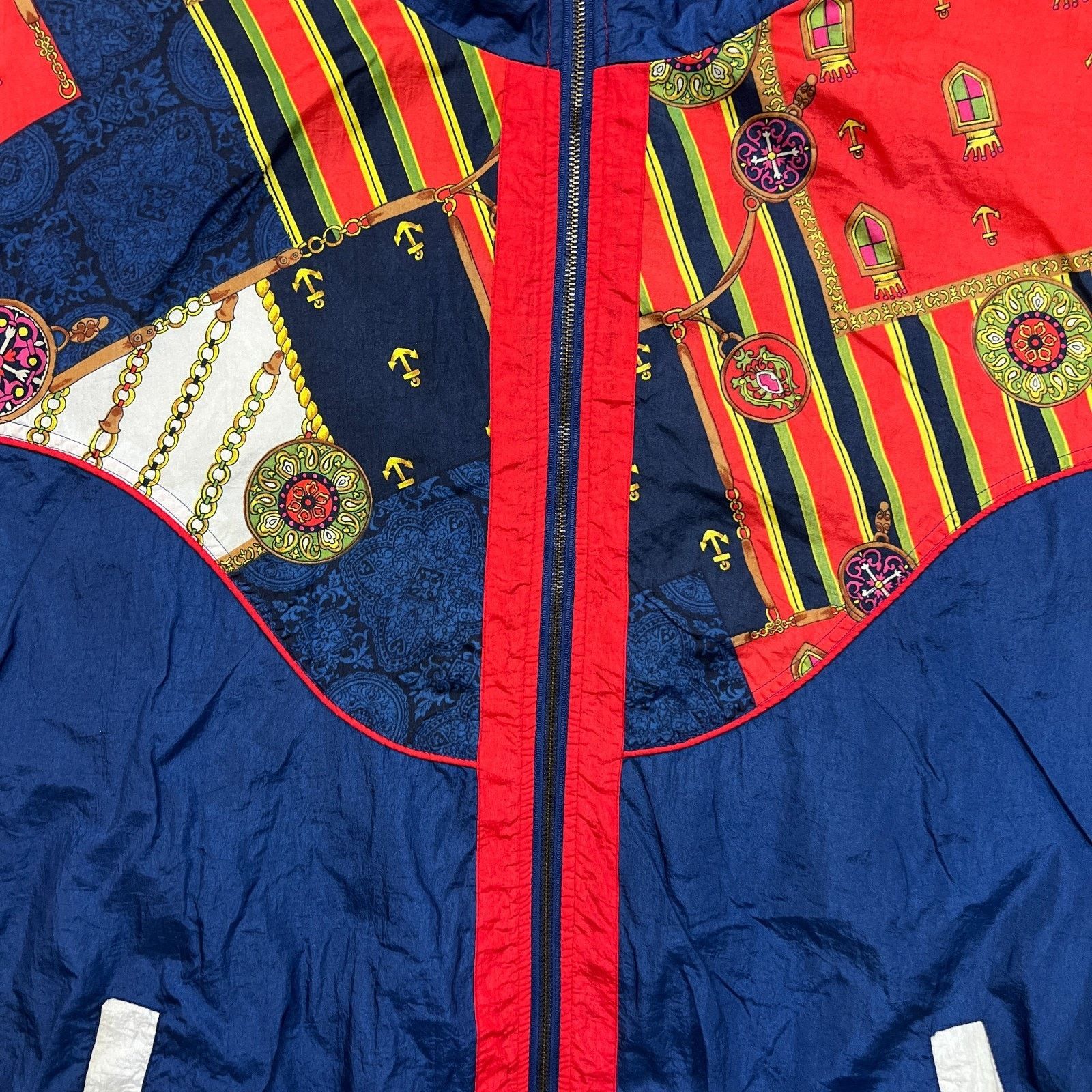 Vintage Vintage Active Frontier Jacket 2XL Baroque 90s Windbreaker Size US XXL / EU 58 / 5 - 3 Thumbnail