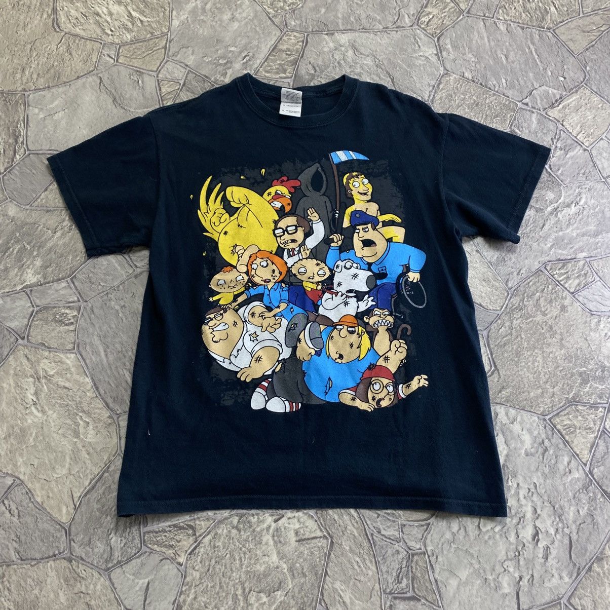 Other Family Guy Characters T Shirt Blue No Tag Big Logo Size US M / EU 48-50 / 2 - 1 Thumbnail