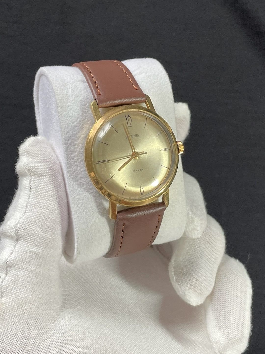 Vintage Vintage Watch Vostok Soviet USSR Mechanical Retro 1970s Size ONE SIZE - 12 Thumbnail