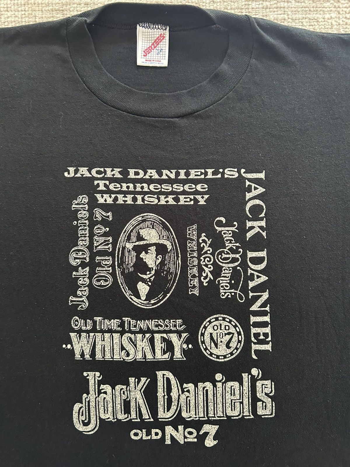 Jerzees Vintage Jack Daniel’s Whiskey Tee Size US L / EU 52-54 / 3 - 2 Thumbnail