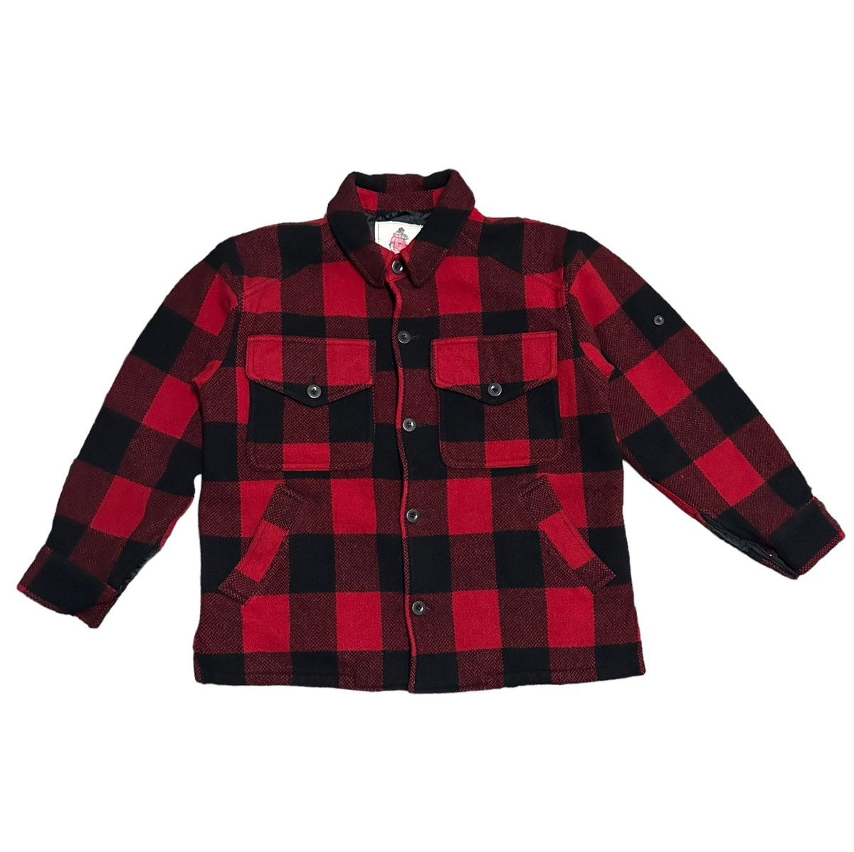 Vintage Hot crew wool tartan jacket Size US M / EU 48-50 / 2 - 2 Thumbnail
