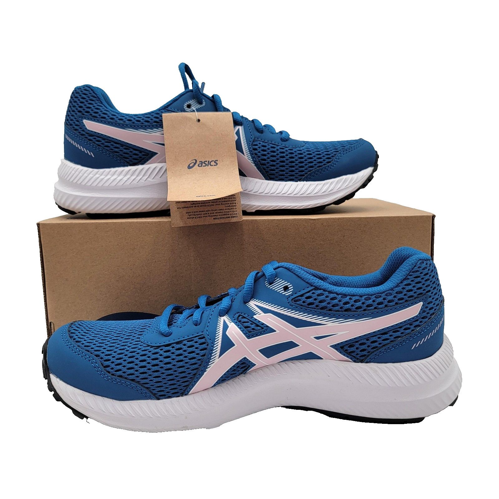 Asics ASICS Contend 7 GS Shoes Youth Size 6.5 Kids Running Sneaker Size US 6.5 / IT 36.5 - 2 Thumbnail