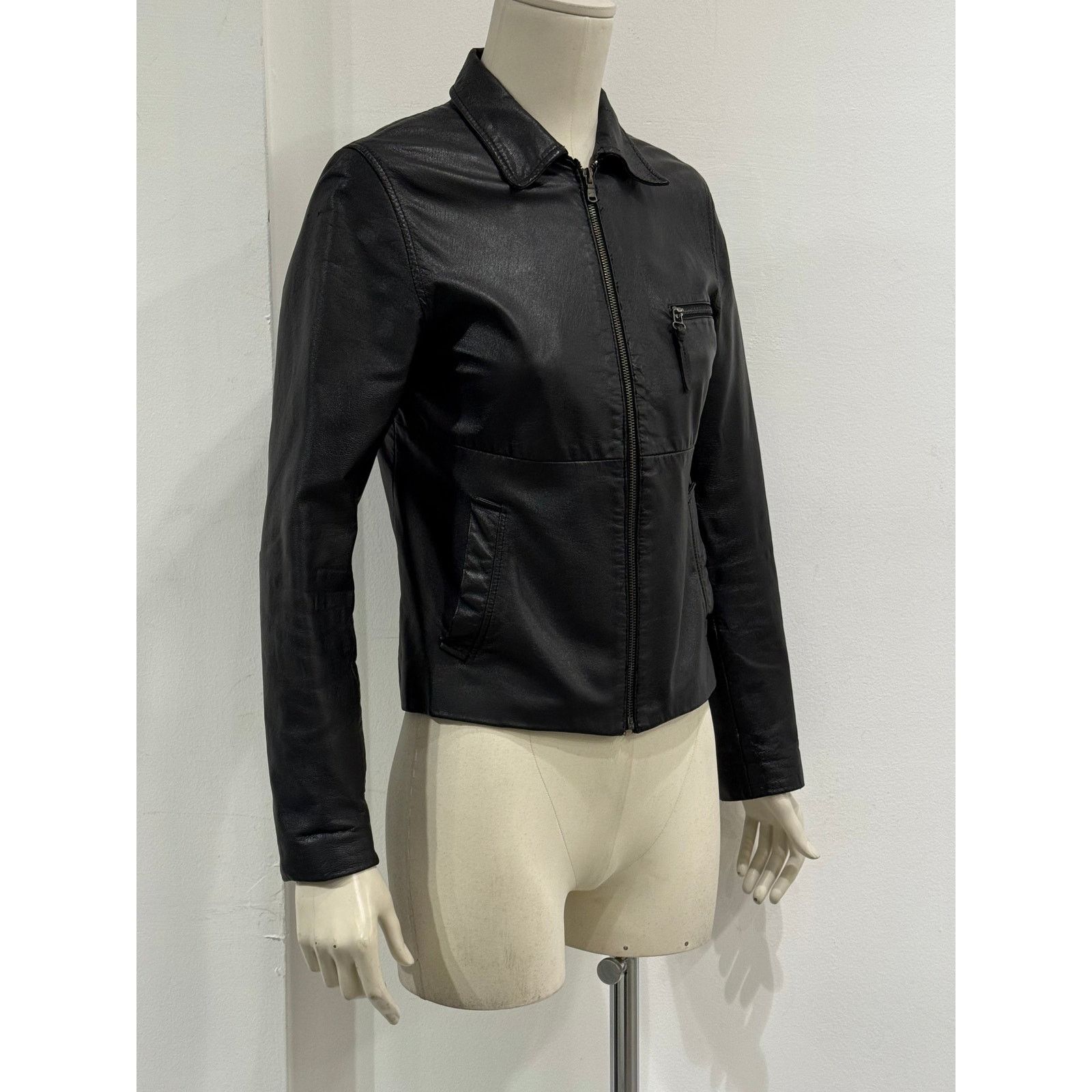 Dolce & Gabbana 2000s Dolce & Gabbana fitted leather jacket Size M / US 6-8 / IT 42-44 - 3 Thumbnail