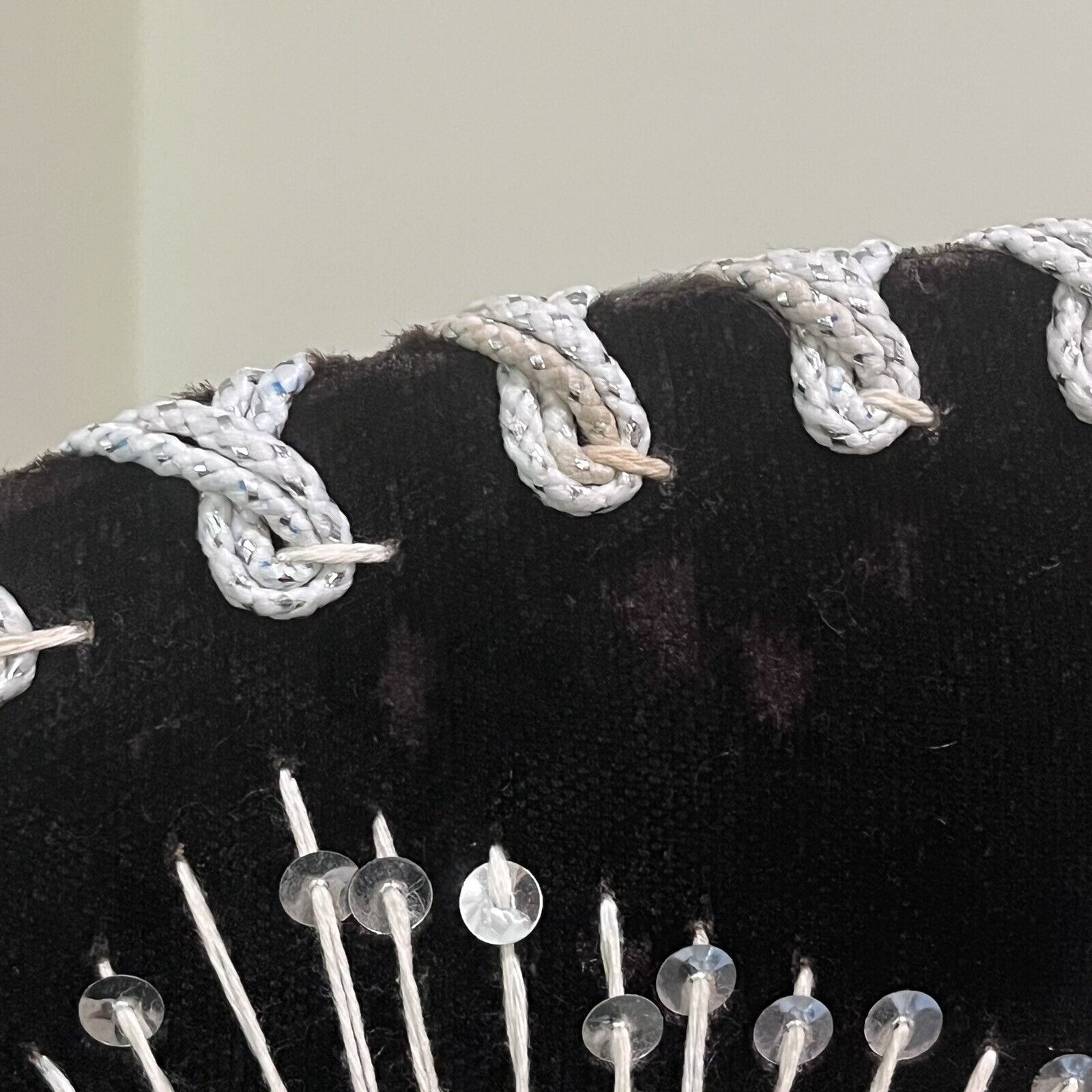 Pigalle Pigalle Mexican Mariachi Sombrero Black & White Horseshoes Size ONE SIZE - 14 Thumbnail