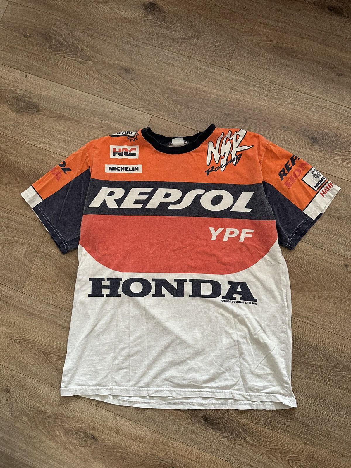 Honda 🔥VINTAGE HONDA DOOHAN REPSOL RACING 00’s T-SHIRT🔥 Size US XL / EU 56 / 4 - 1 Thumbnail