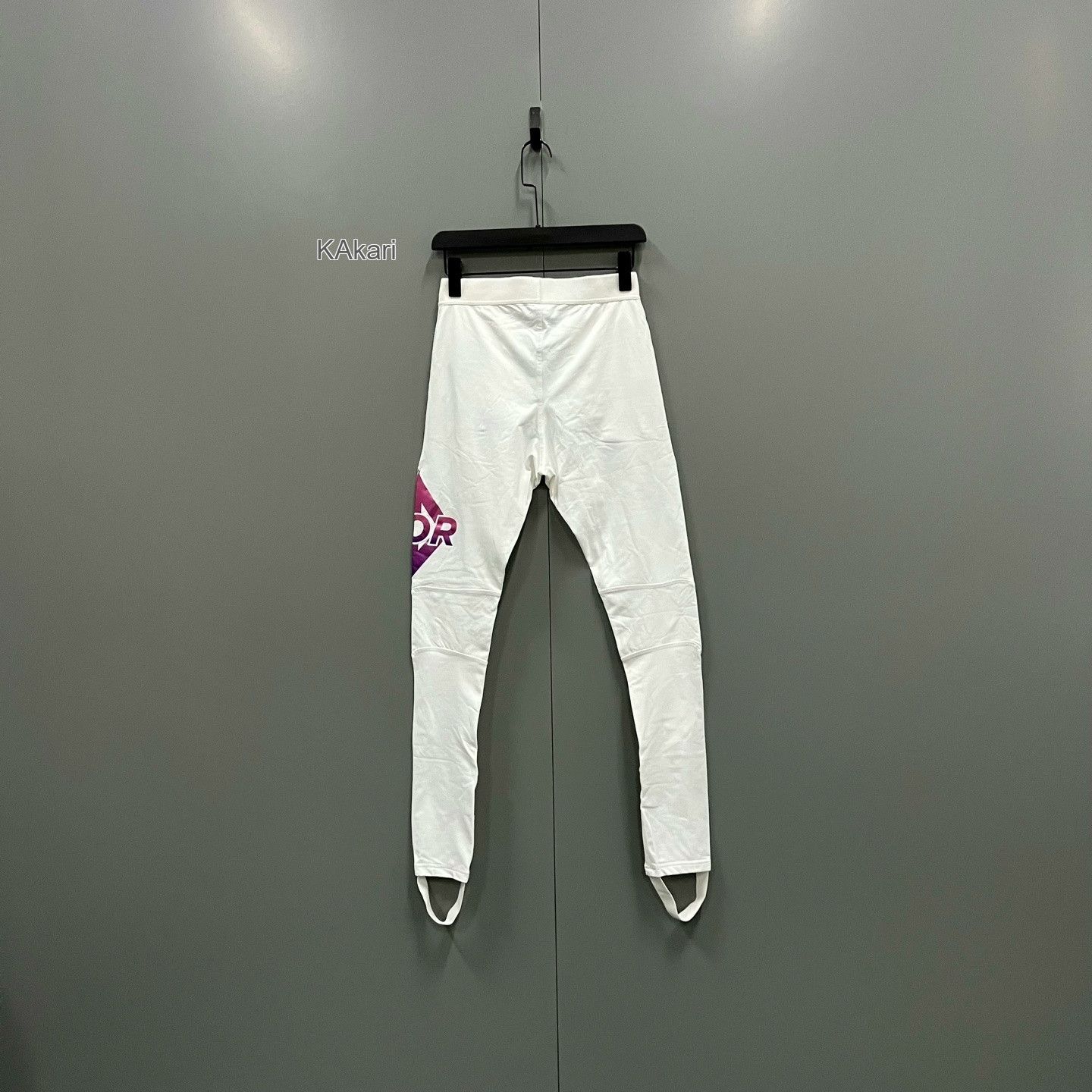 Dior Dior White Logo Print Ski Pants Size US 28 / EU 44 - 2 Thumbnail