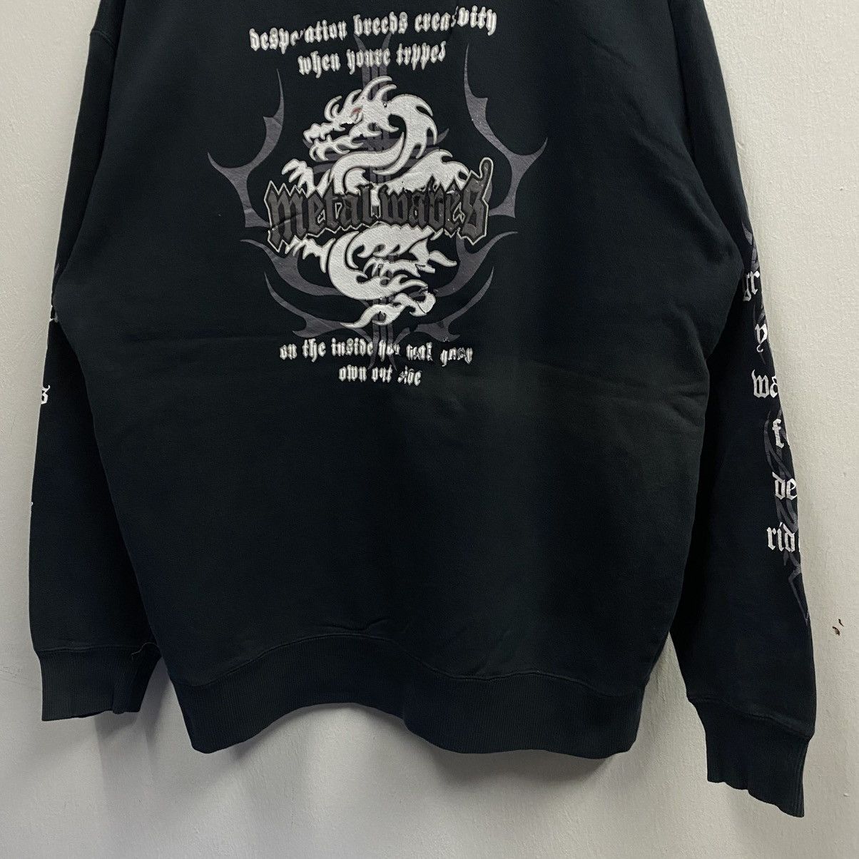 Japanese Brand Dig Deep Japanese Brand Dragon Cross Sweatshirts Size US L / EU 52-54 / 3 - 4 Thumbnail