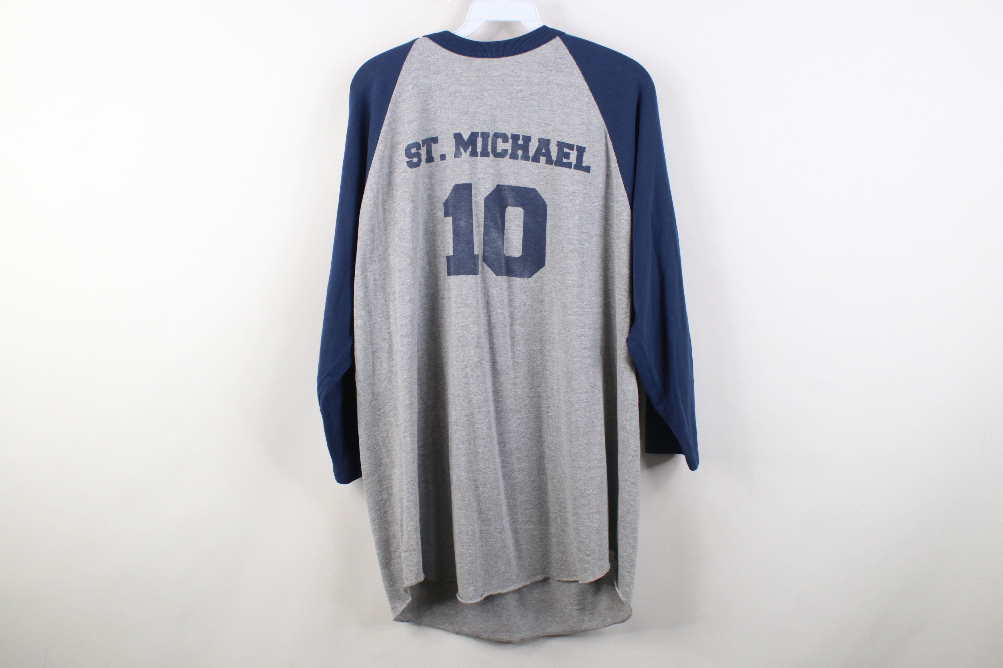 Vintage Vintage Y2K Toledo Police 3/4 Sleeve Baseball Raglan T-Shirt Size US XL / EU 56 / 4 - 10 Thumbnail