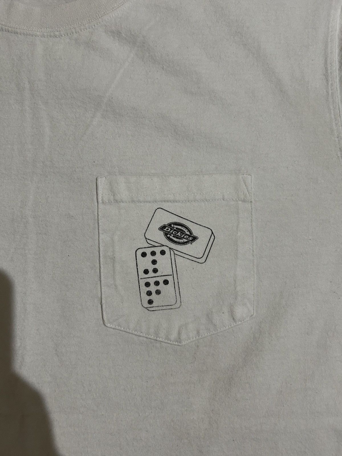 Dickies × Vintage White dickies cotton t-shirt with graphic design Size US M / EU 48-50 / 2 - 3 Thumbnail