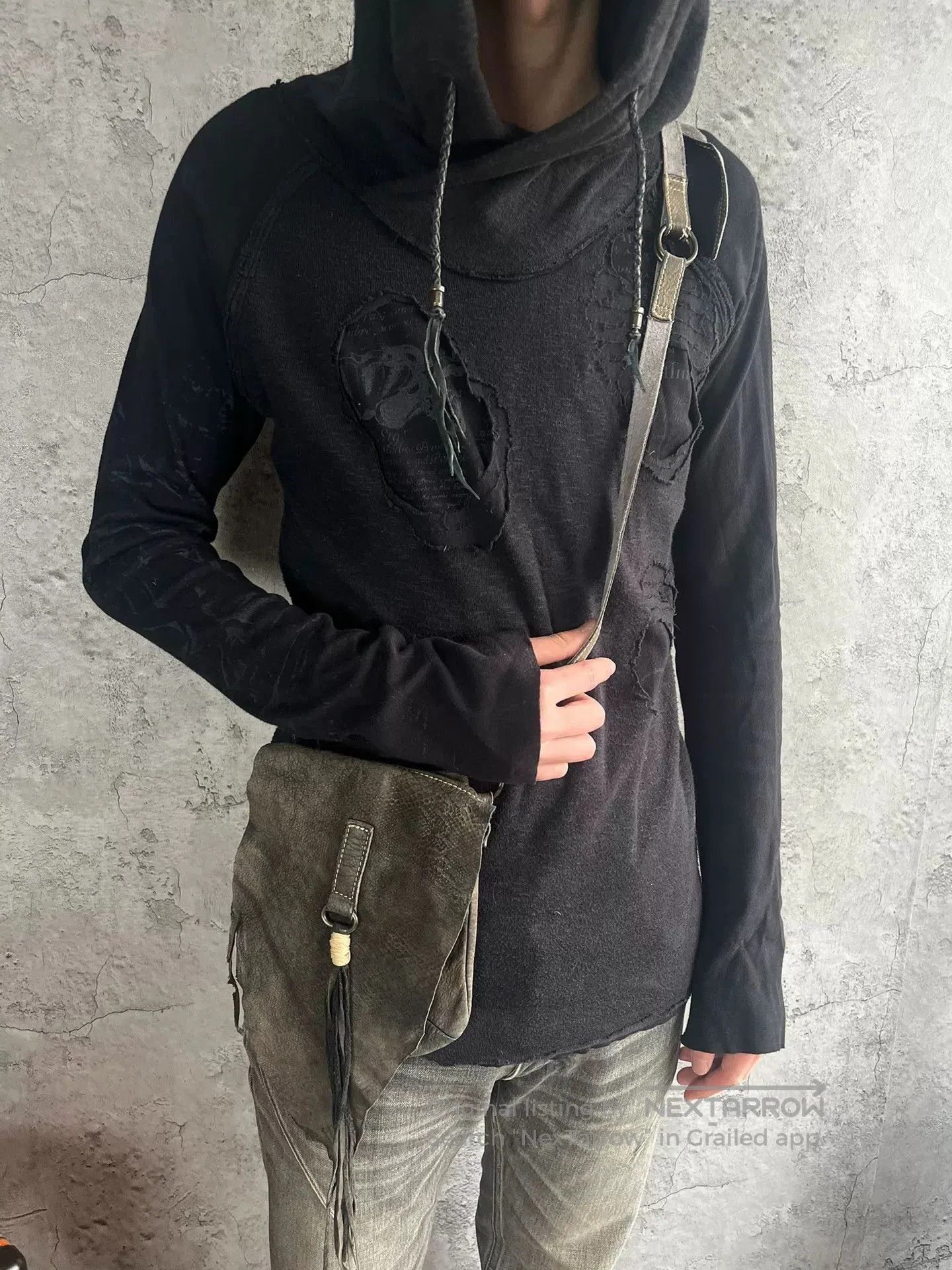 MASAHIROMARUYAMA Kyoji Maruyama Cowhide Fringe Crossbody Bag. Size ONE SIZE - 1 Thumbnail