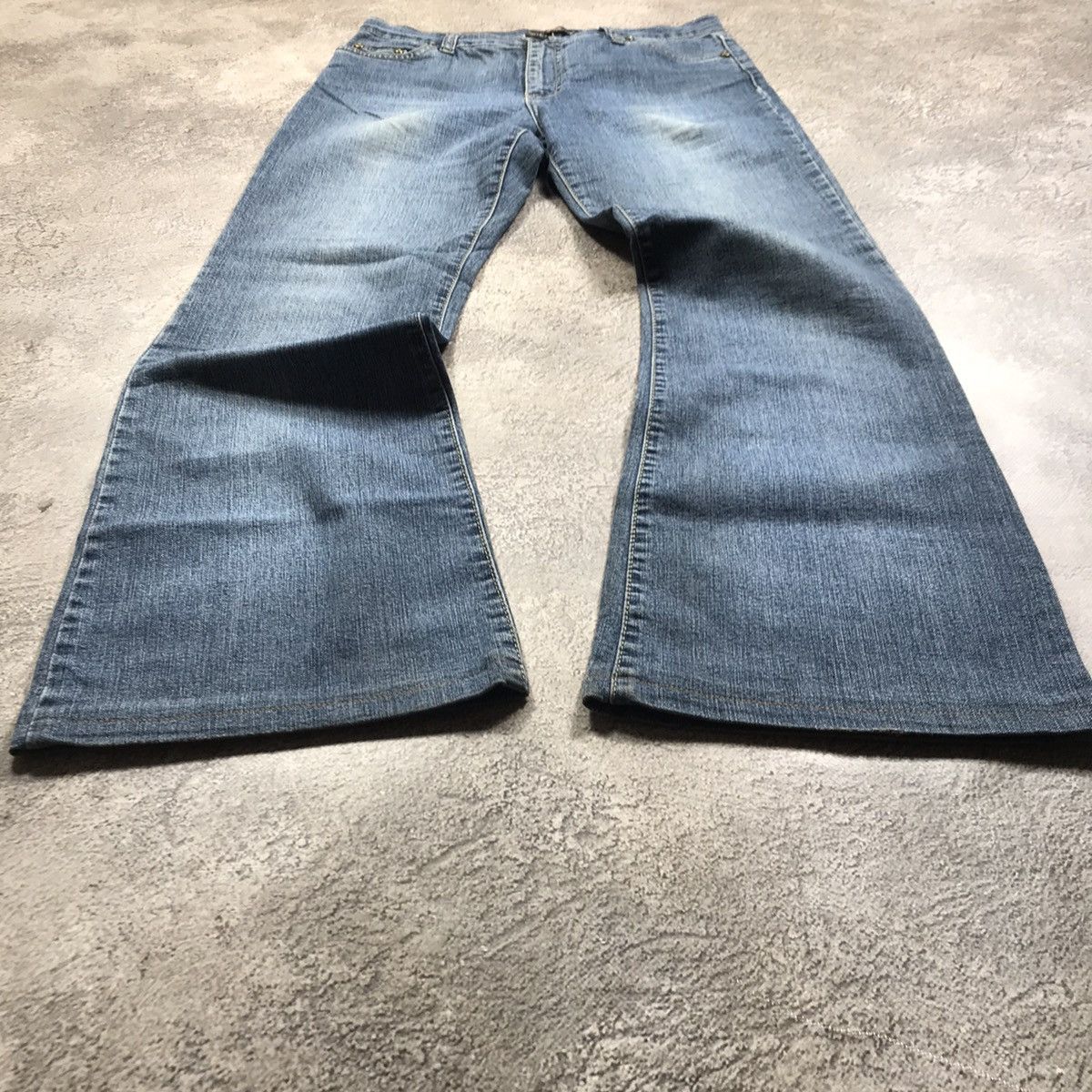 Vintage Vintage 90s Baggy Distressed Jeans Thrashed Grunge Skate 29 Size 29" - 1 Thumbnail