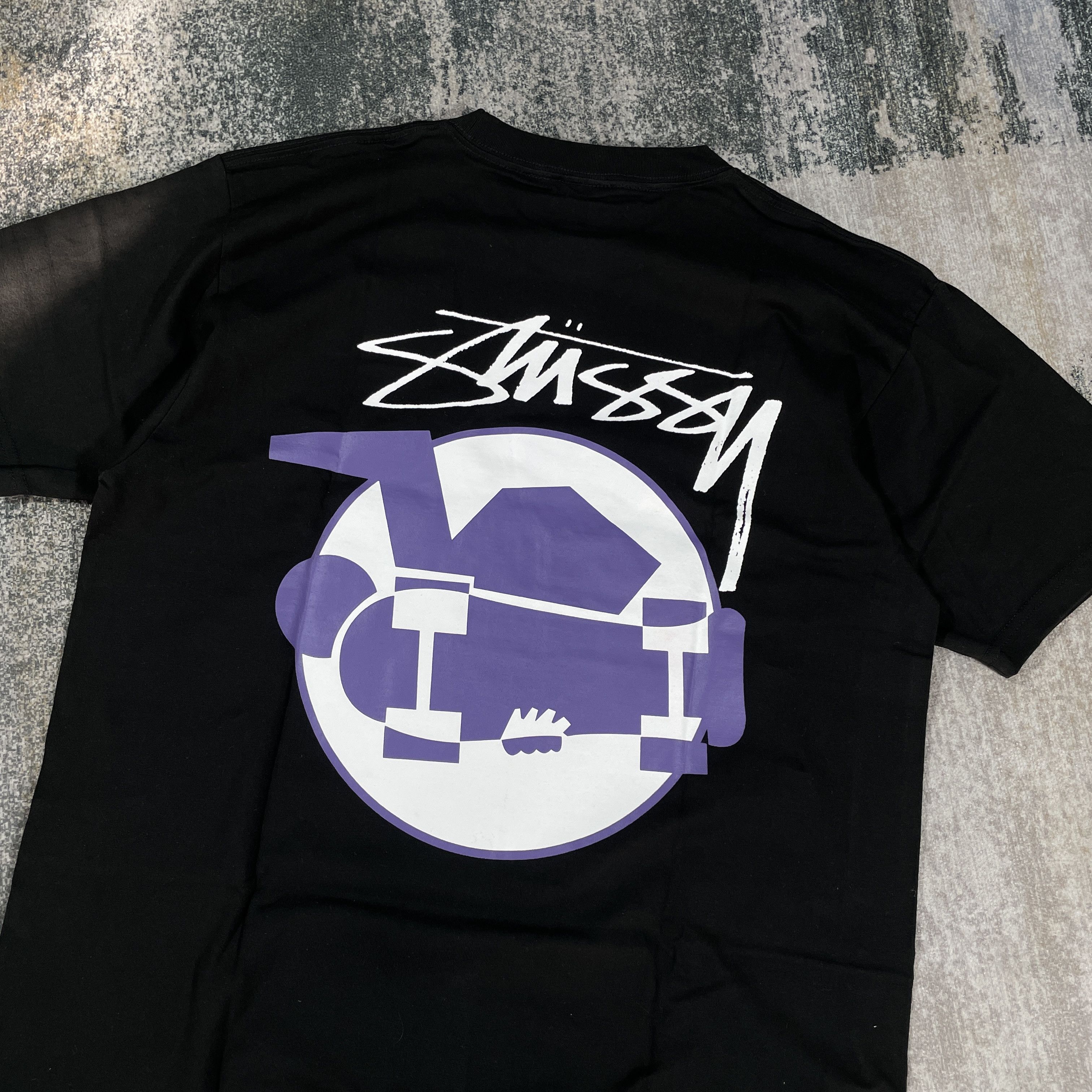 Stussy Stussy Skateman Tee Black BNWT Size US L / EU 52-54 / 3 - 2 Thumbnail