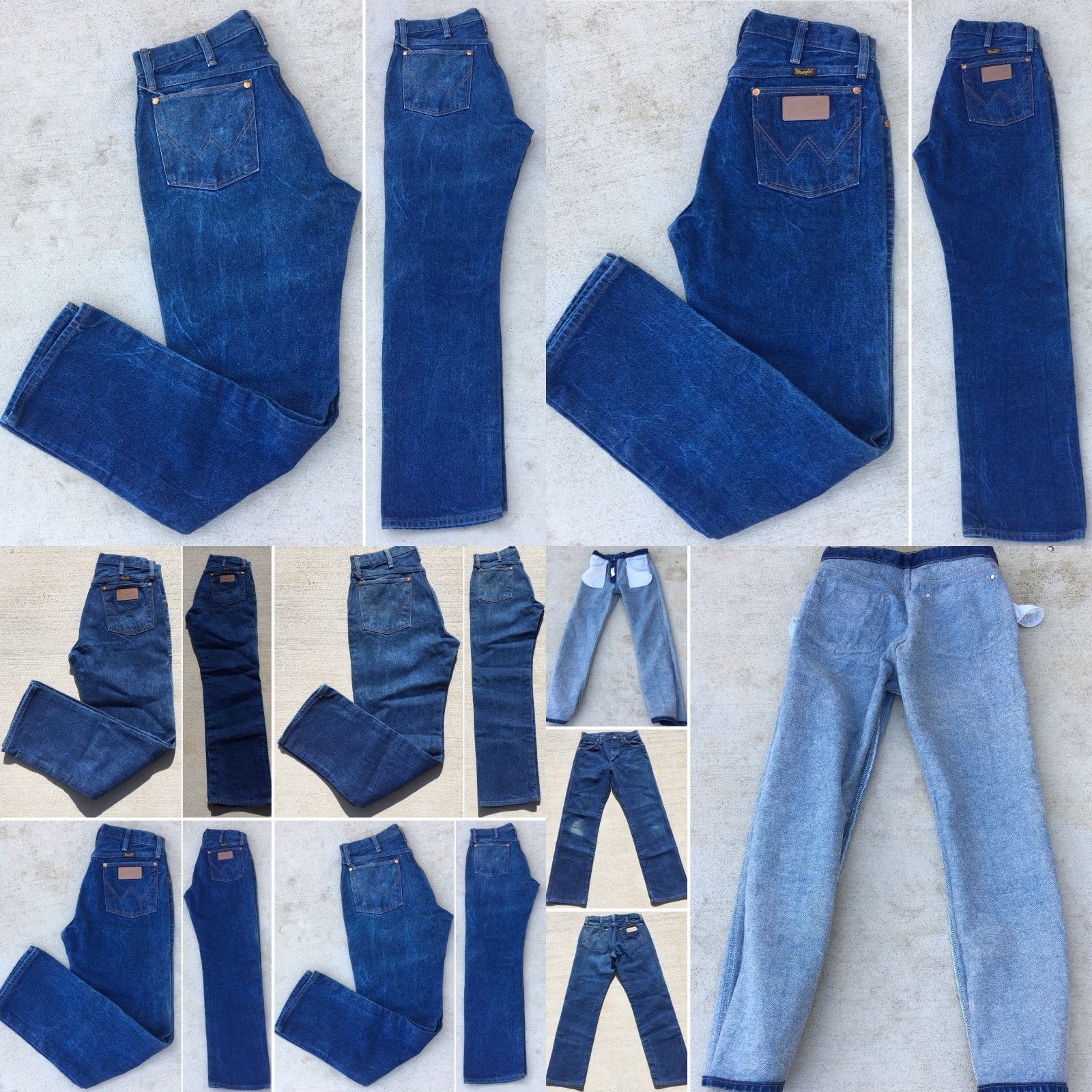 Wrangler VINTAGE Wrangler Jeans Western Cowboy Made In USA 13MWZ 32 X 31 Measure 30 X 31 Jeans Blue Wrangler 32 Inseam 31 Mens Size US 30 / EU 46 - 8 Thumbnail