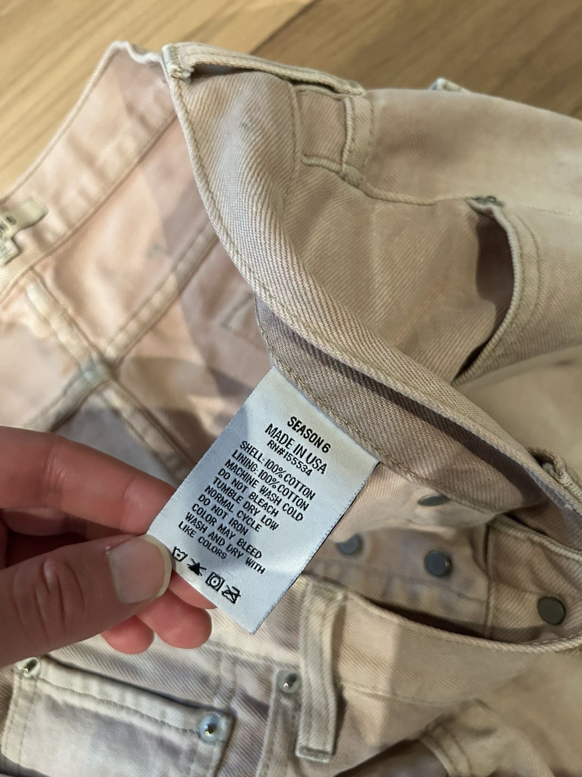 Yeezy Yeezy Season 6 Five Pocket Denim Jeans Size US 36 / EU 52 - 3 Thumbnail