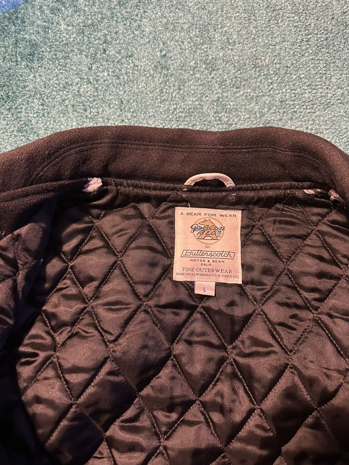 Golden Bear Golden Bear x Butterscotch Pony Boy Varsity Jacket Size US L / EU 52-54 / 3 - 5 Thumbnail