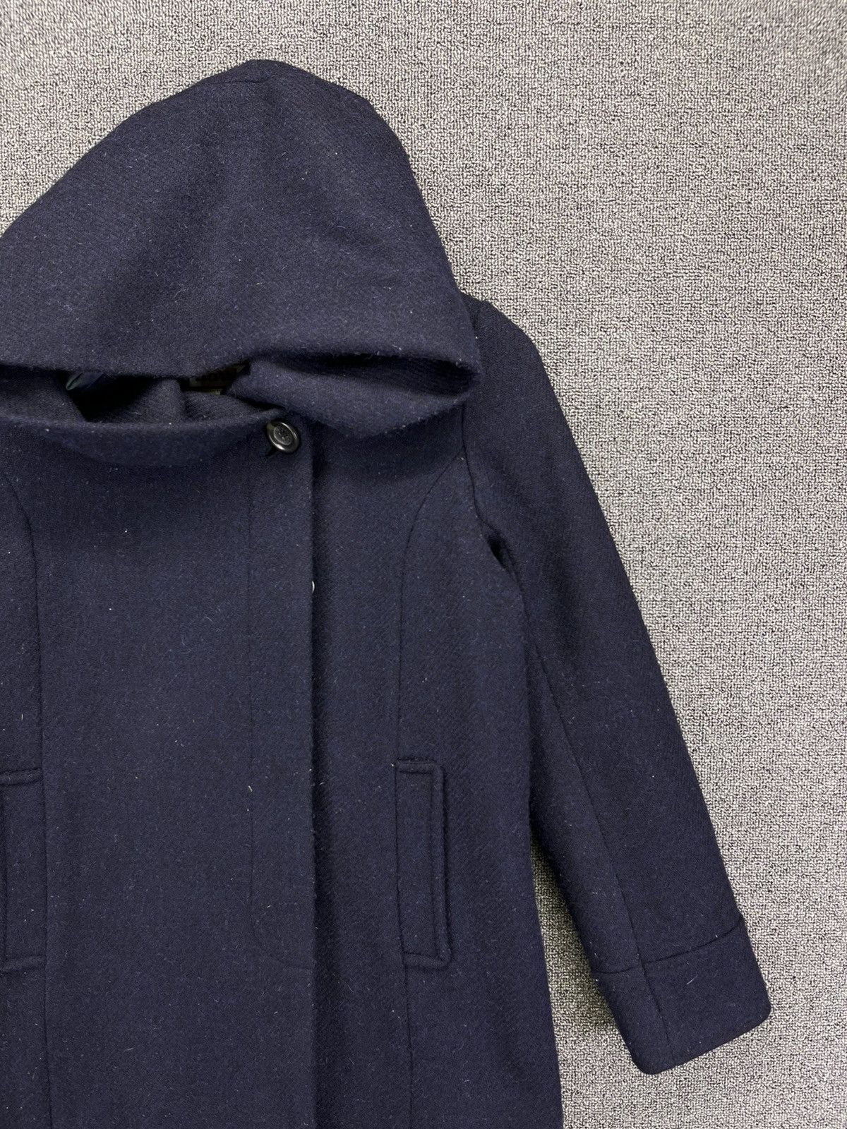 Harris Tweed Harris Tweed Rare Hooded Button Up Wool Jacket Size M / US 6-8 / IT 42-44 - 3 Thumbnail