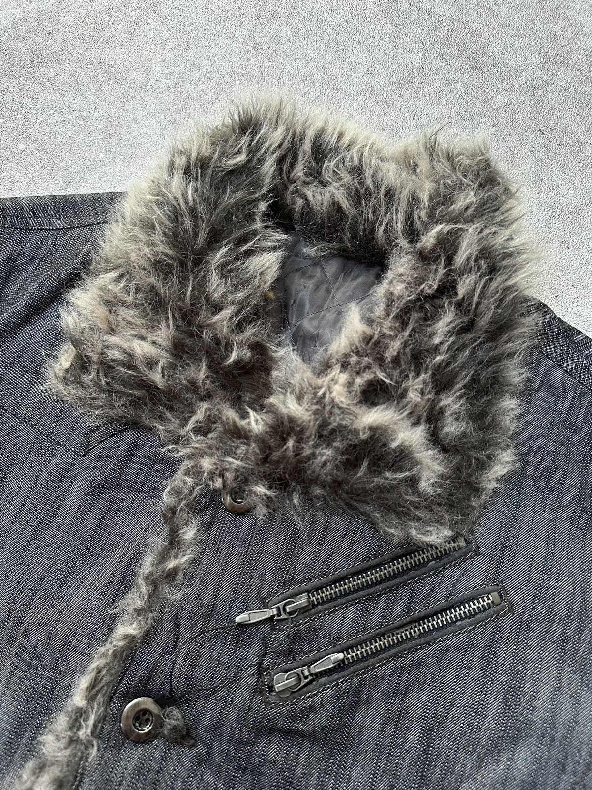If Six Was Nine Semantic Design Fur Jacket Vkei Ifsix Lgb Style Size US L / EU 52-54 / 3 - 5 Thumbnail