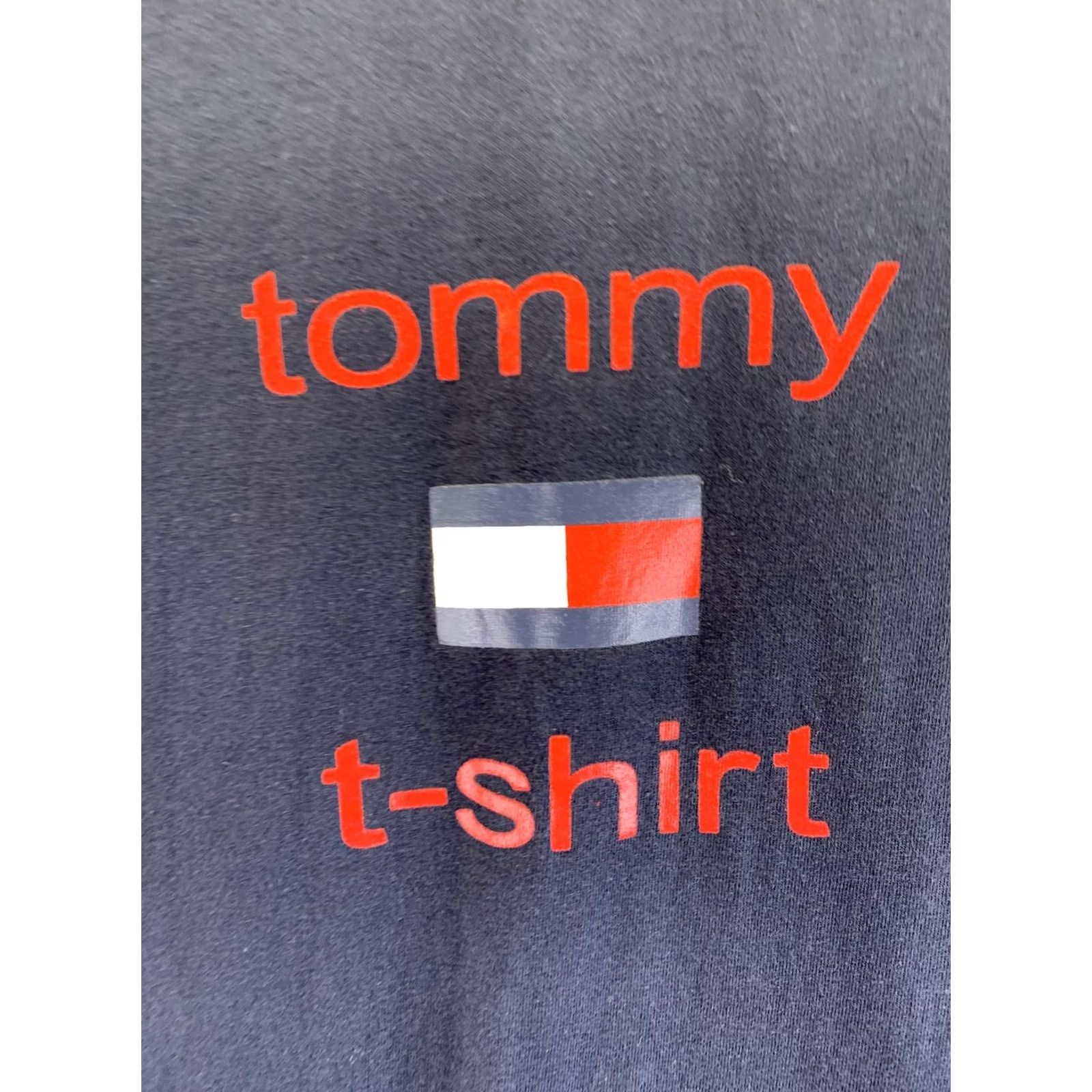 Tommy Hilfiger VINTAGE Tommy Hilfiger Shirt Womens 2XL Blue Cotton Logo Crew Neck Short Sleeve T-Shirt Modern Casual 90s Designer Theme Mens Womens Size XXL / US 16-18 / IT 52-54 - 3 Thumbnail