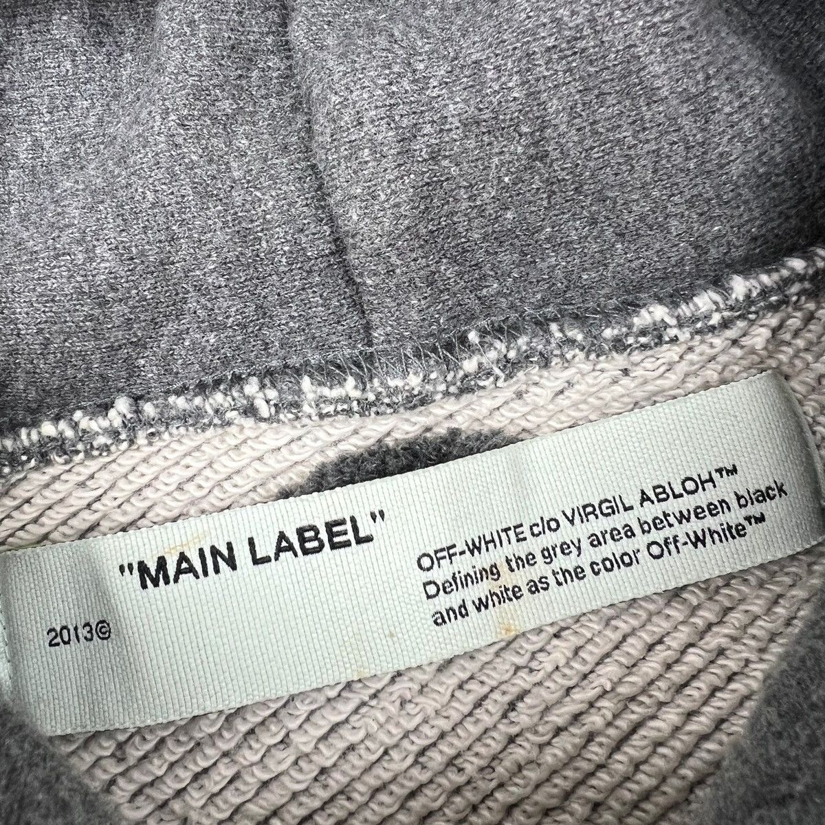 Off-White Off-White Cutout Arrows Grey Hoodie Size US XXL / EU 58 / 5 - 5 Thumbnail
