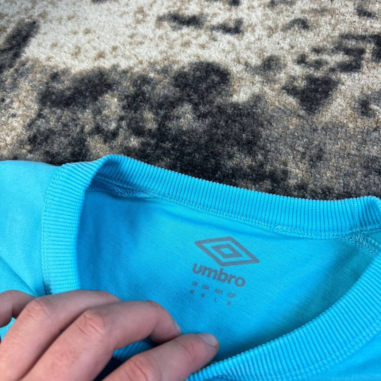 Umbro Umbro O2 Vintage Mini Logo Rugby T-Shirt 2TS15 Size US L / EU 52-54 / 3 - 4 Thumbnail