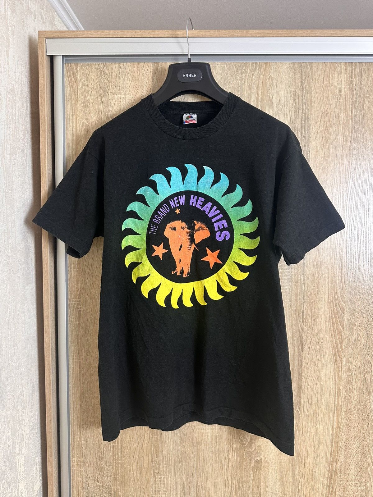 Band Tees 🔥 The Brand New Heavies RARE Vintage English Band T Shirt Size US XL / EU 56 / 4 - 1 Thumbnail
