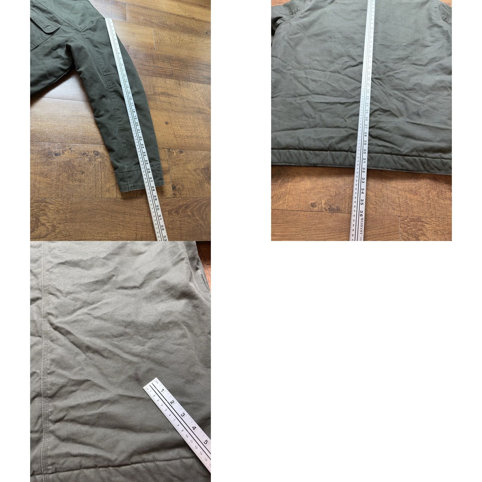 Wrangler VINTAGE Wrangler Green Canvas Sherpa Lined Zip Barn Chore Jacket Mens 2XL Size US XXL / EU 58 / 5 - 8 Thumbnail